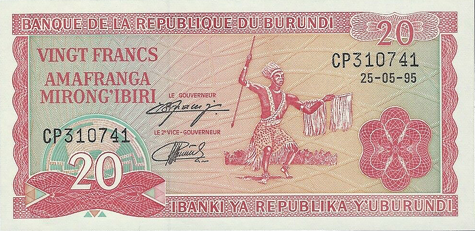  25-05-95 Sig 14: Nteziryayo/Sinamenye Prefix CG - CP 