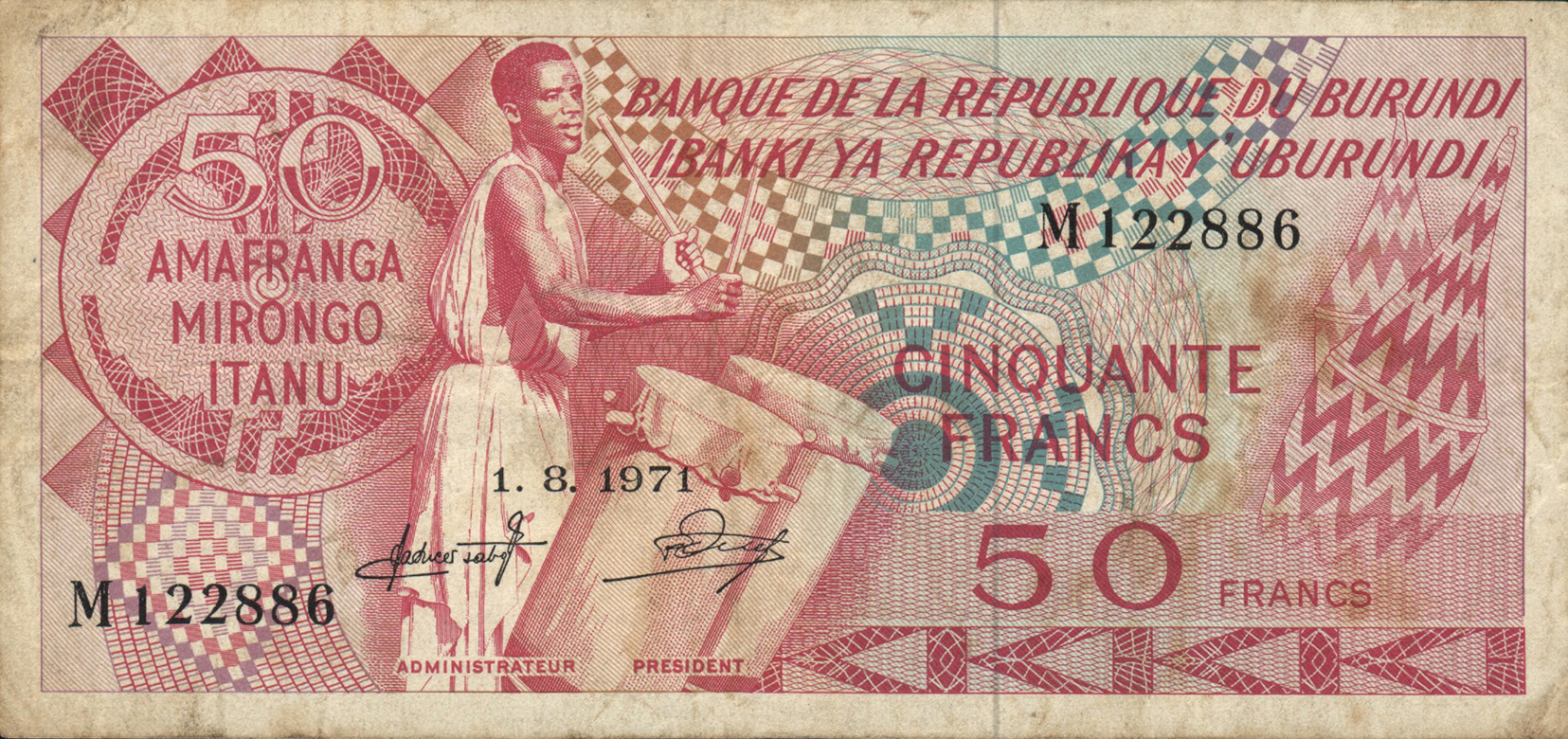  1 8 1971 Prefix K - M 