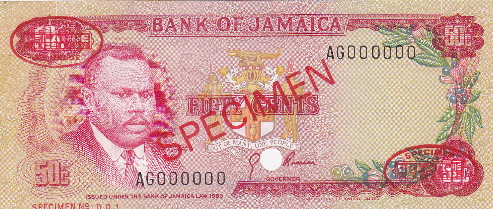  Diagonal red SPECIMEN and DLR oval ovpts; horizontal red SPECIMEN NO # ovpt lower left; all-zero s/n 