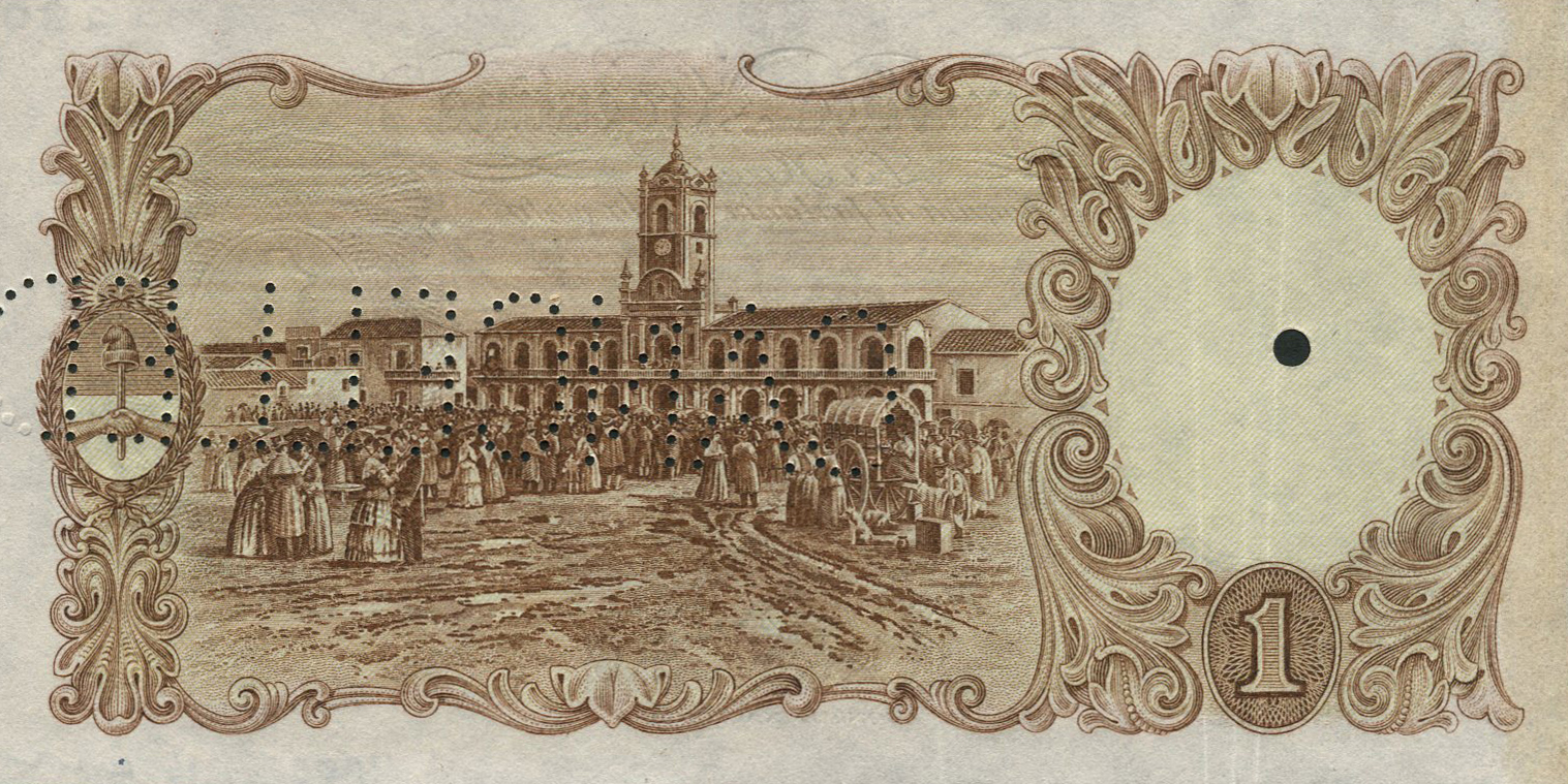  Horizontal CANCELLED perf; handwritten PROOF 16 4 42 lower right front; no sig ; no s/n 