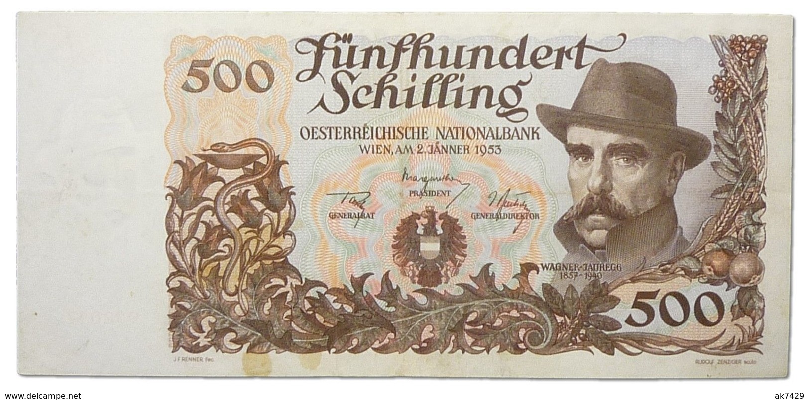  2 JÄNNER 1953 Sig 29: Resch/Margarétha/Bartsch Series 1002 - 1060 Intro: 05 12 1953 