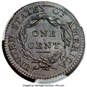 image for: 1808-1814 Classic Head 1c MS BN (1540)