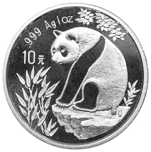 image for: 1993 Silver Panda 10Y MS Small Date (506596)