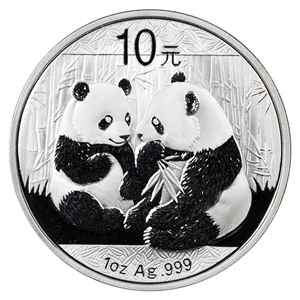 image for: 2009 Silver Panda 10Y MS (405072)
