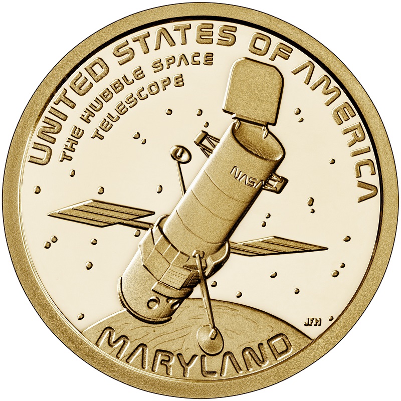 2020-P $1 MD-Hubble Telescope, Position A MS
