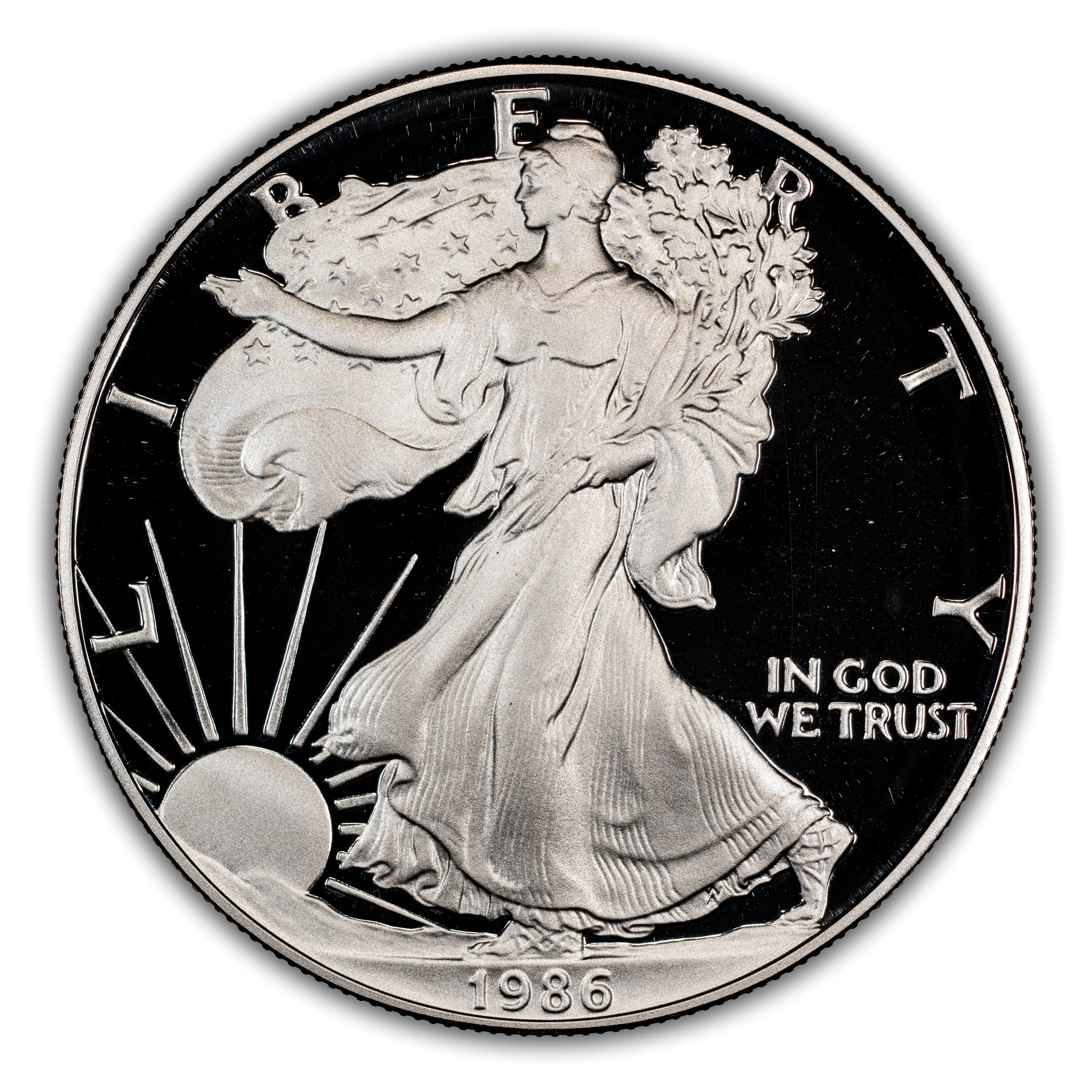 1986 $1 Silver Eagles, Proof Values & Prices | Greysheet