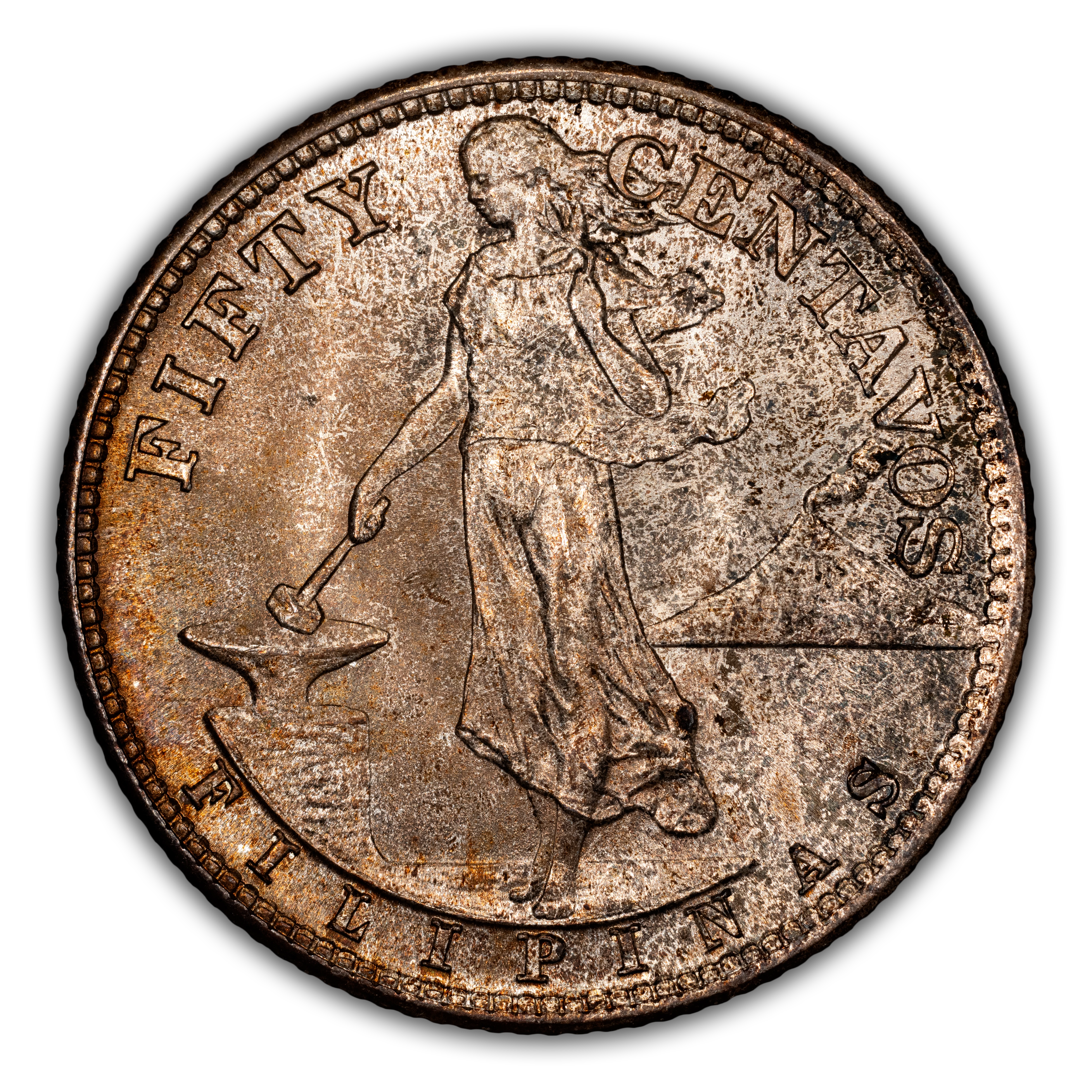 1945-S 50c U.S. Philippines MS