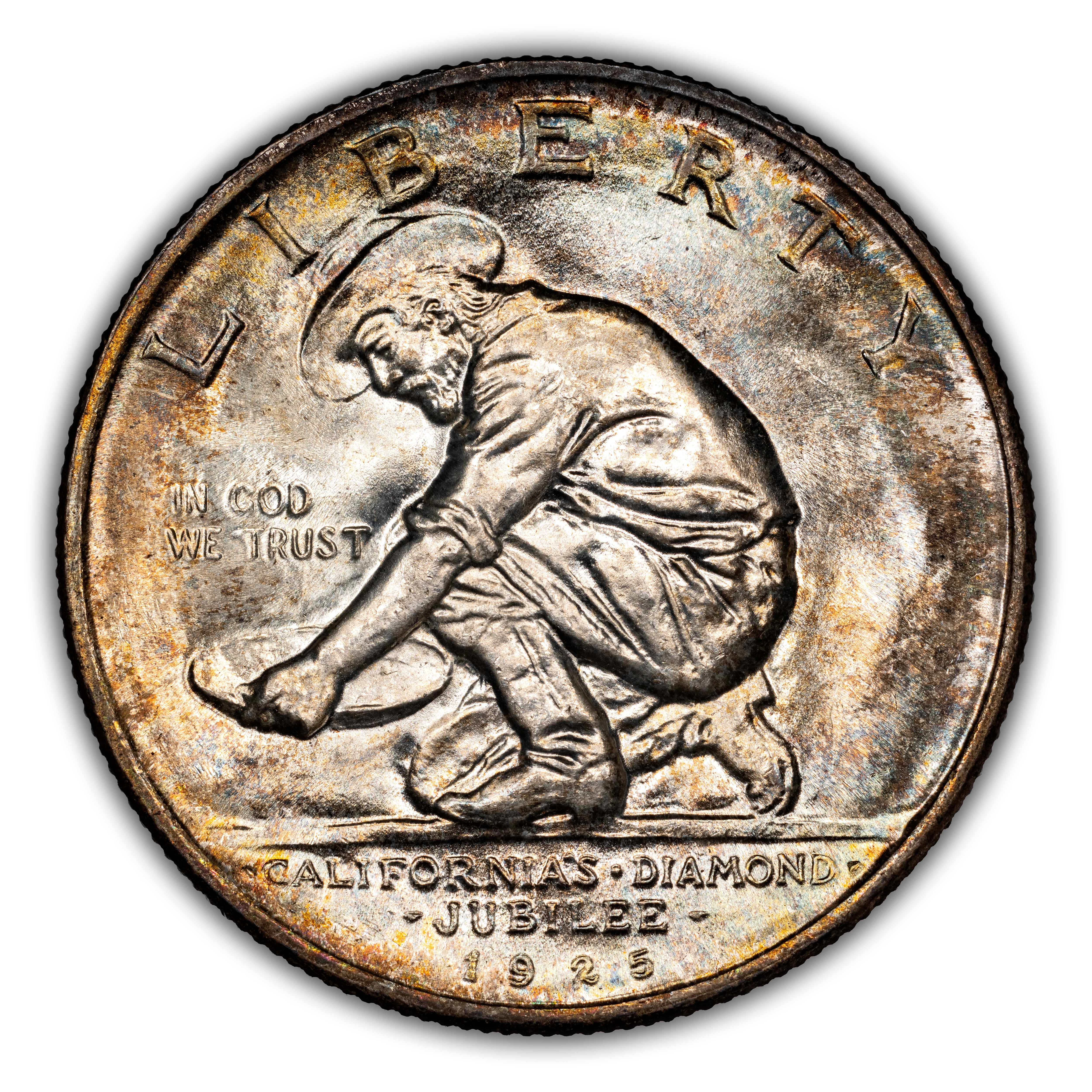 1925-S 50c California Jubilee MS