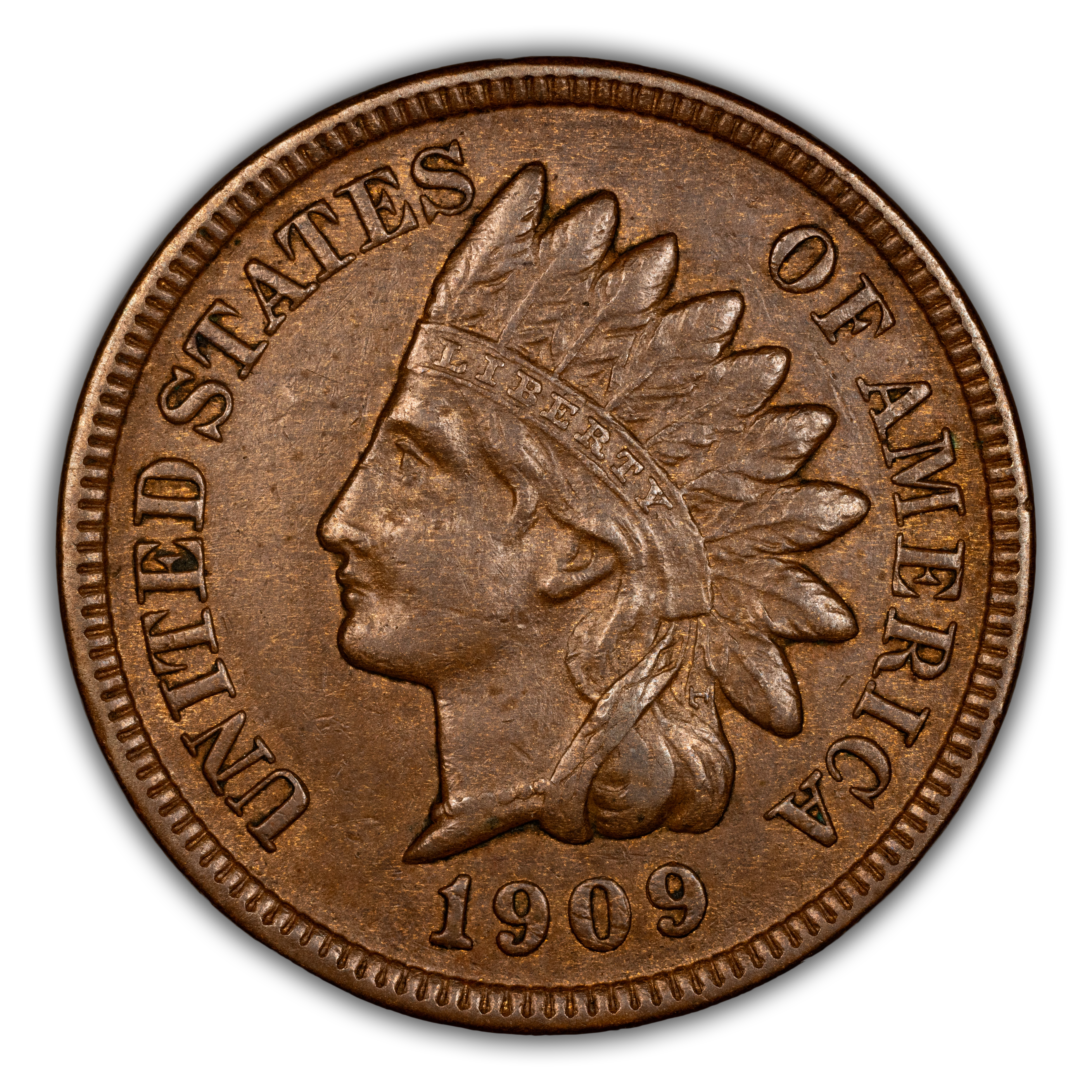 1909-S 1c Indian MS BN