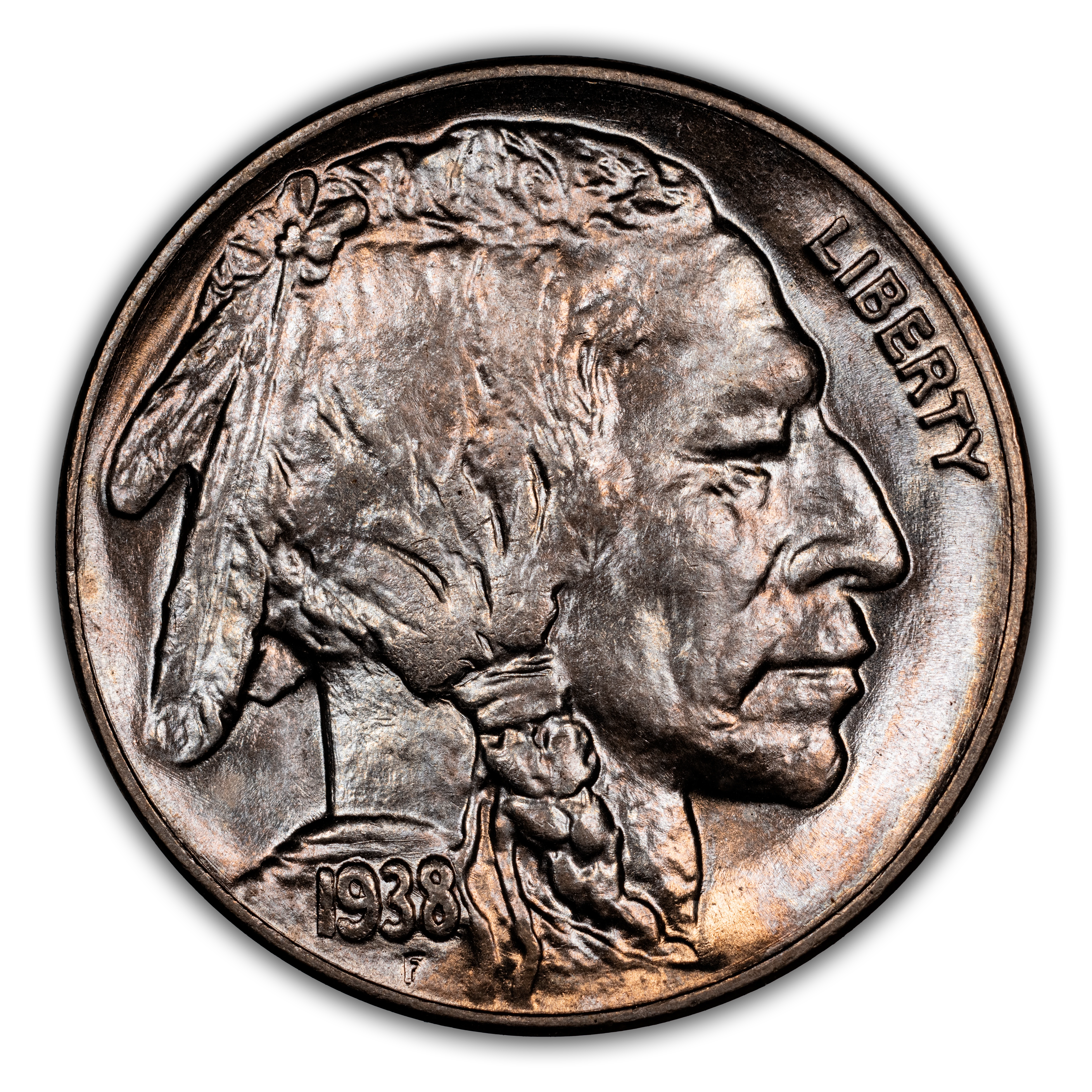 1938-D 5c Buffalo MS