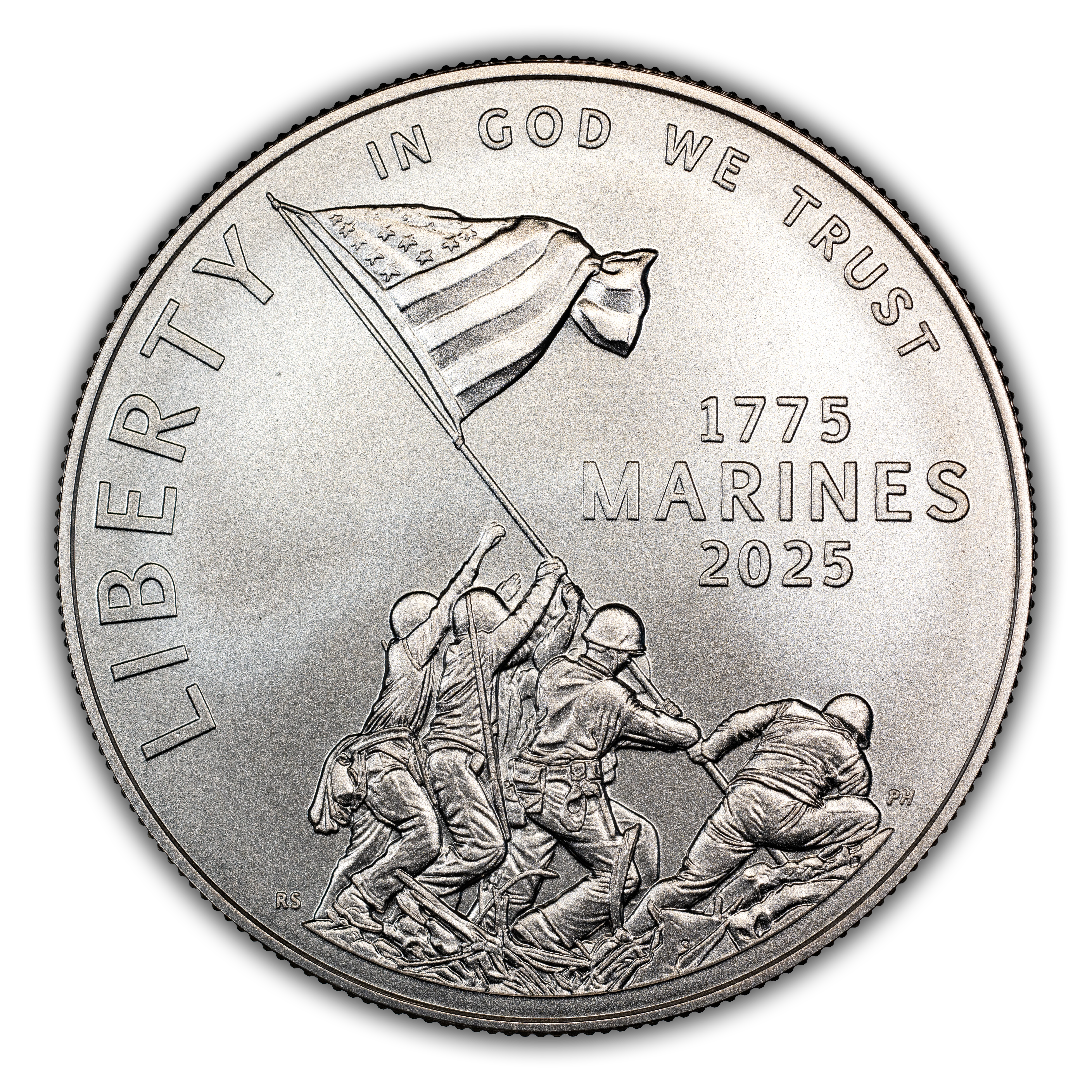 2025-P S$1 U.S. Marine Corps 250th Anniversary MS