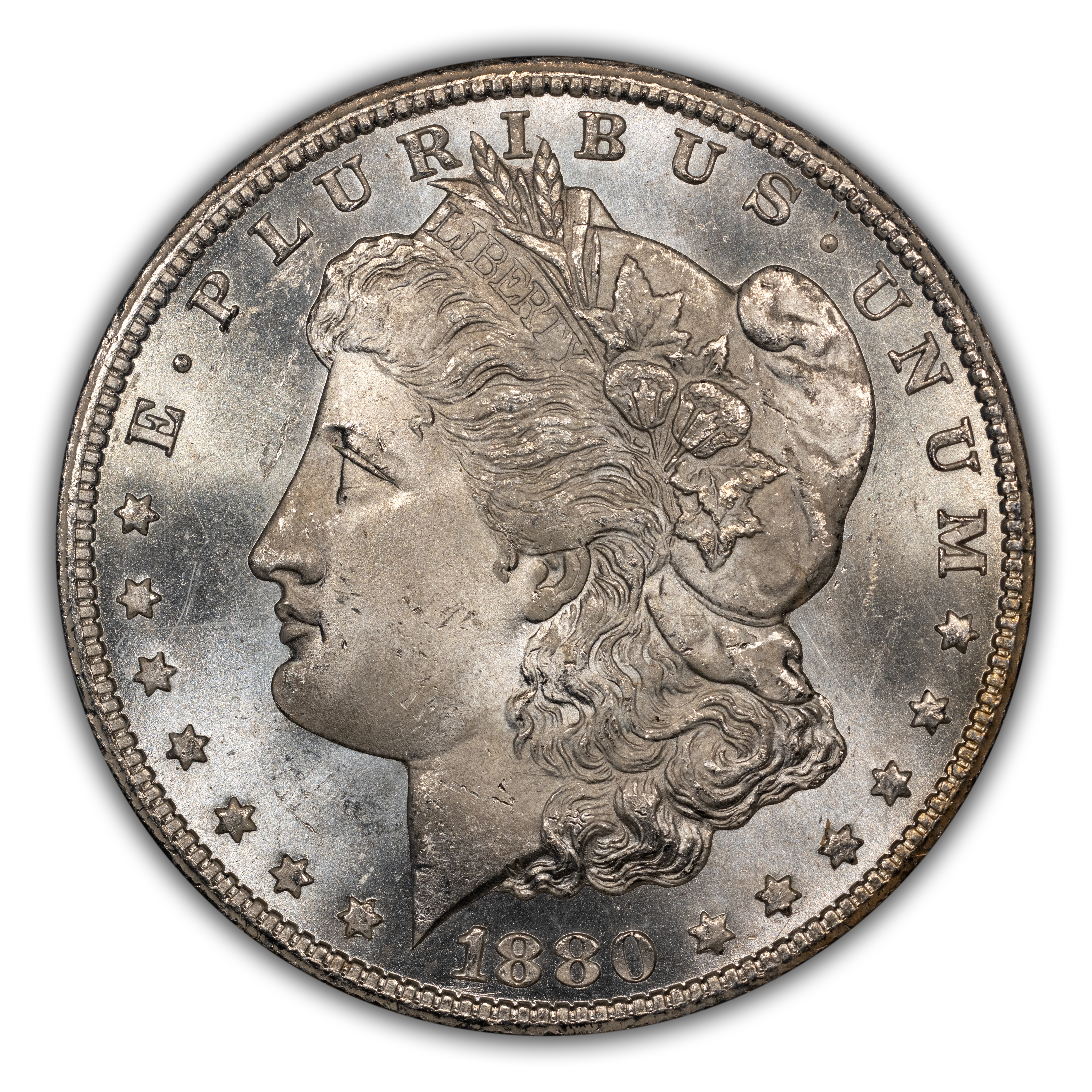 1880-CC $1 GSA Hoard, Hard package MS