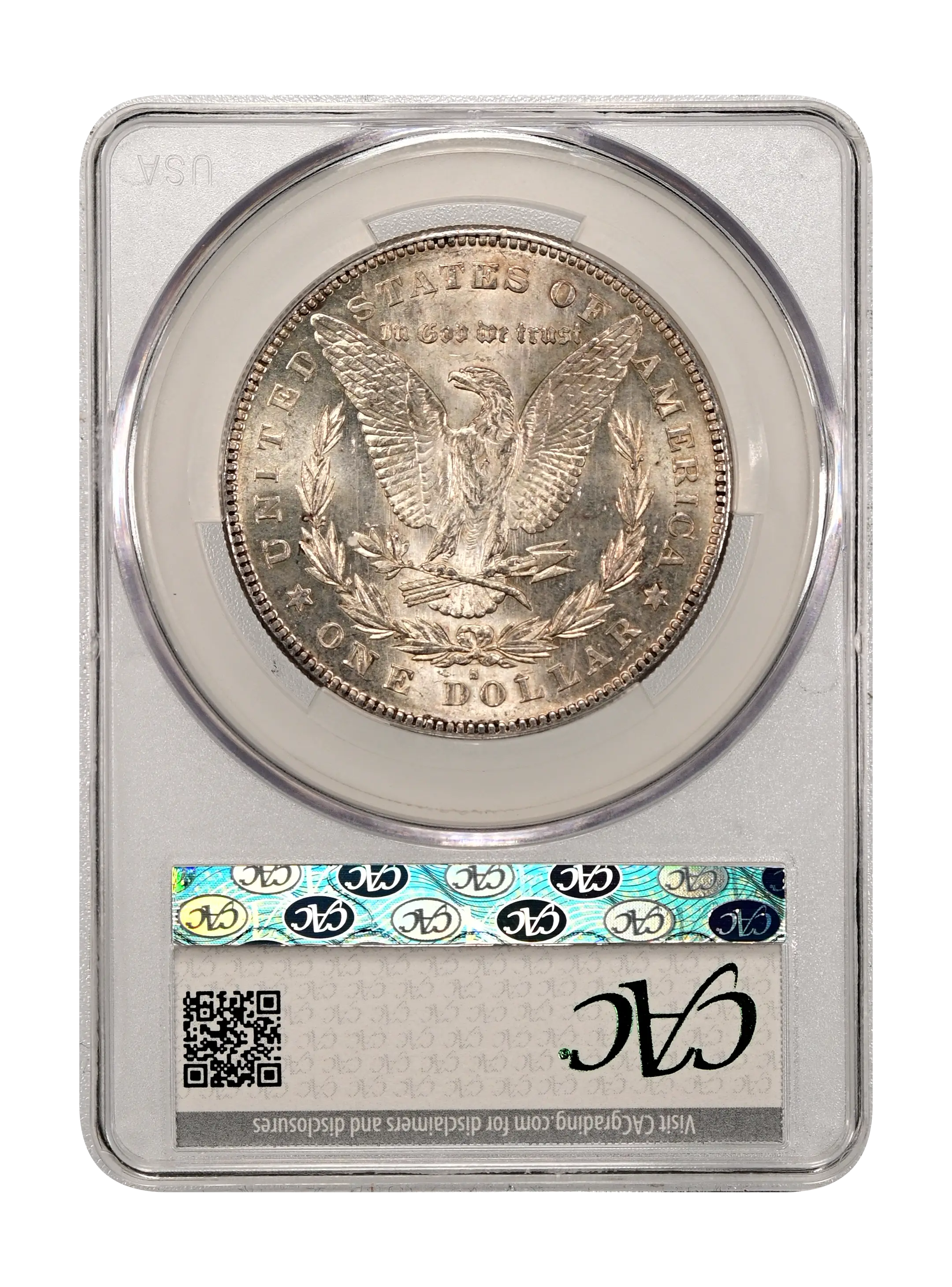 1878-S $1  Die Scratch Wing, VAM-28 MS thumbnail 5