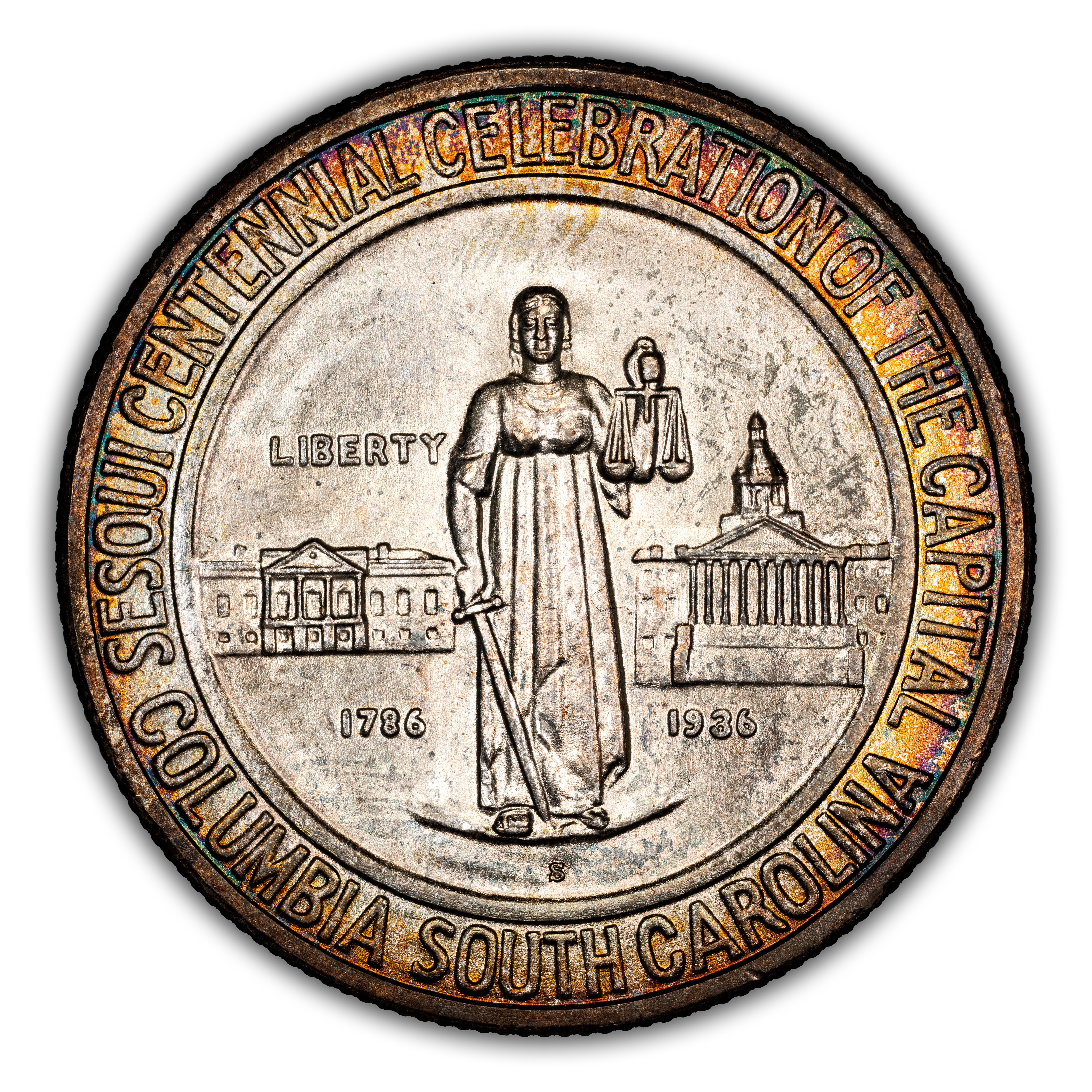 1936-S 50c Columbia MS