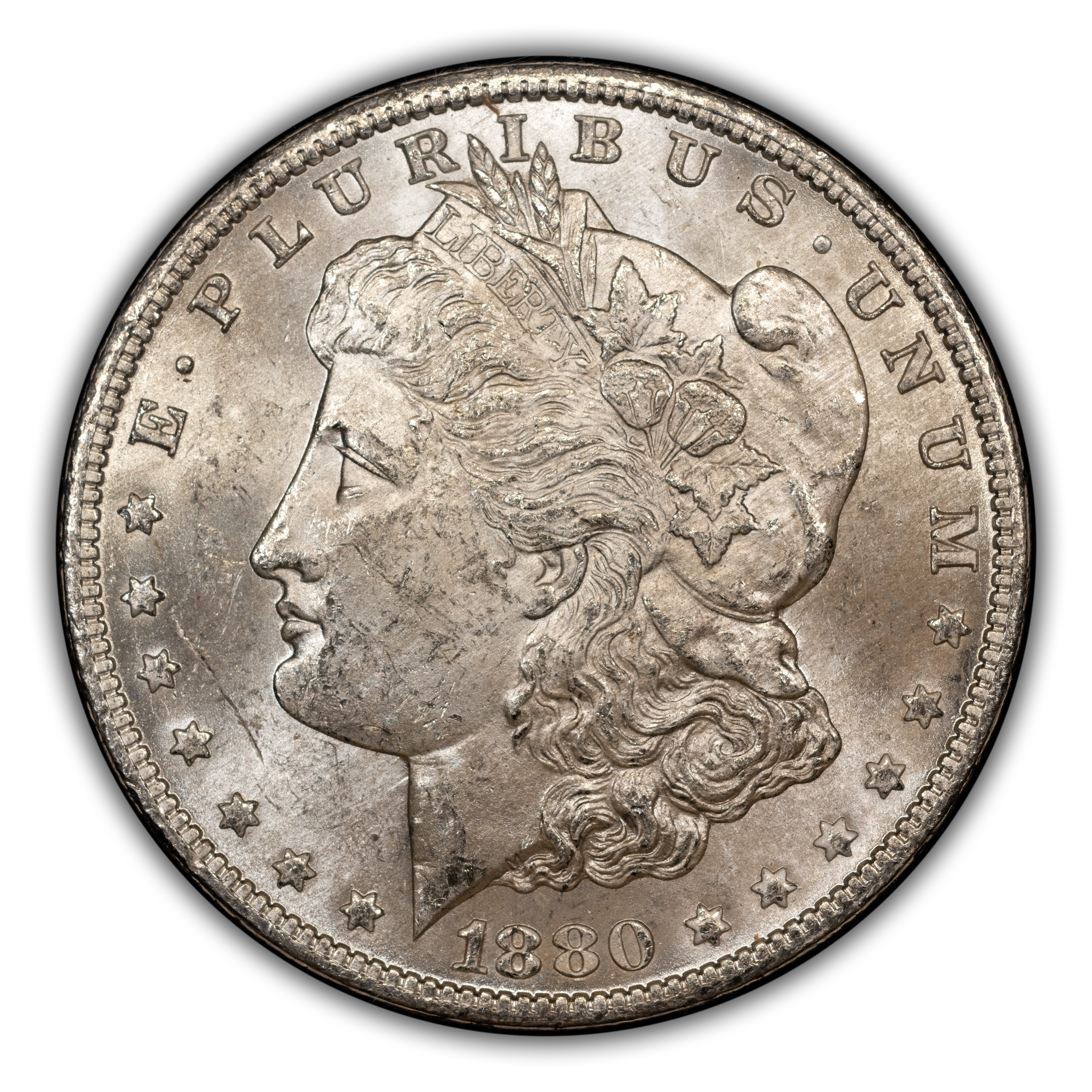 1880-CC $1  GSA Hoard, Reverse of 1878, 8/7, VAM-7A MS thumbnail 2