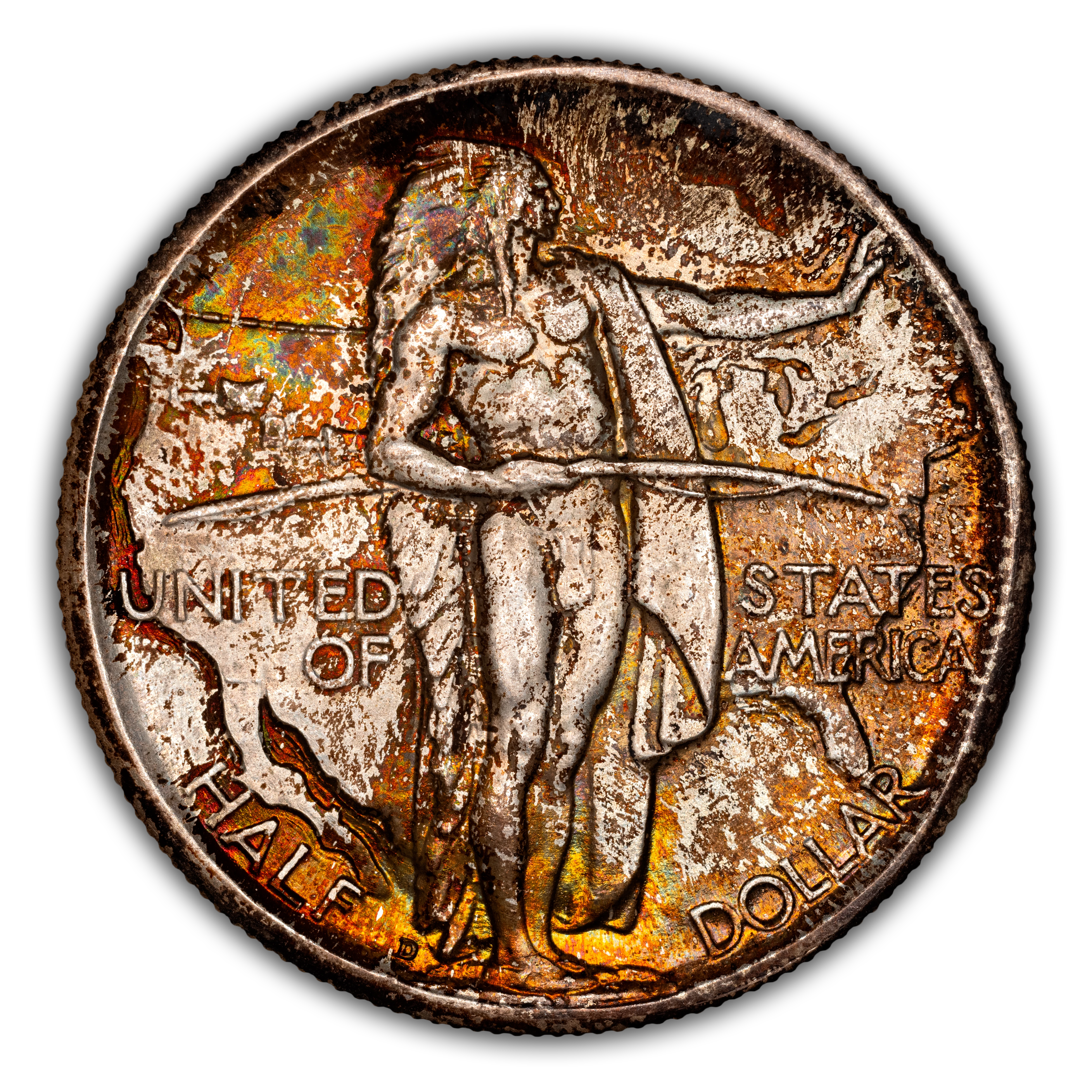 1937-D 50c Oregon Trail MS