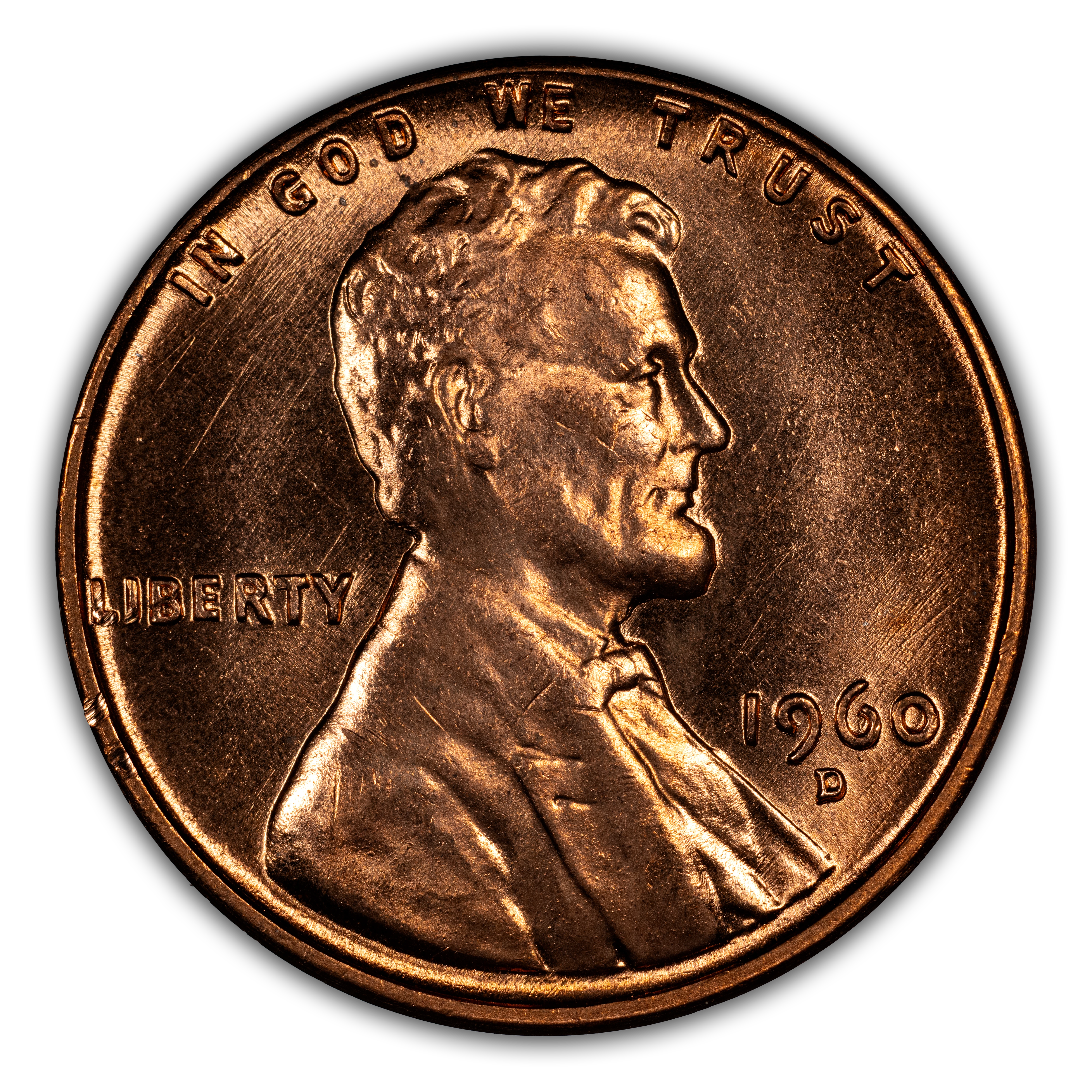 1960-D 1c Small Date MS RD