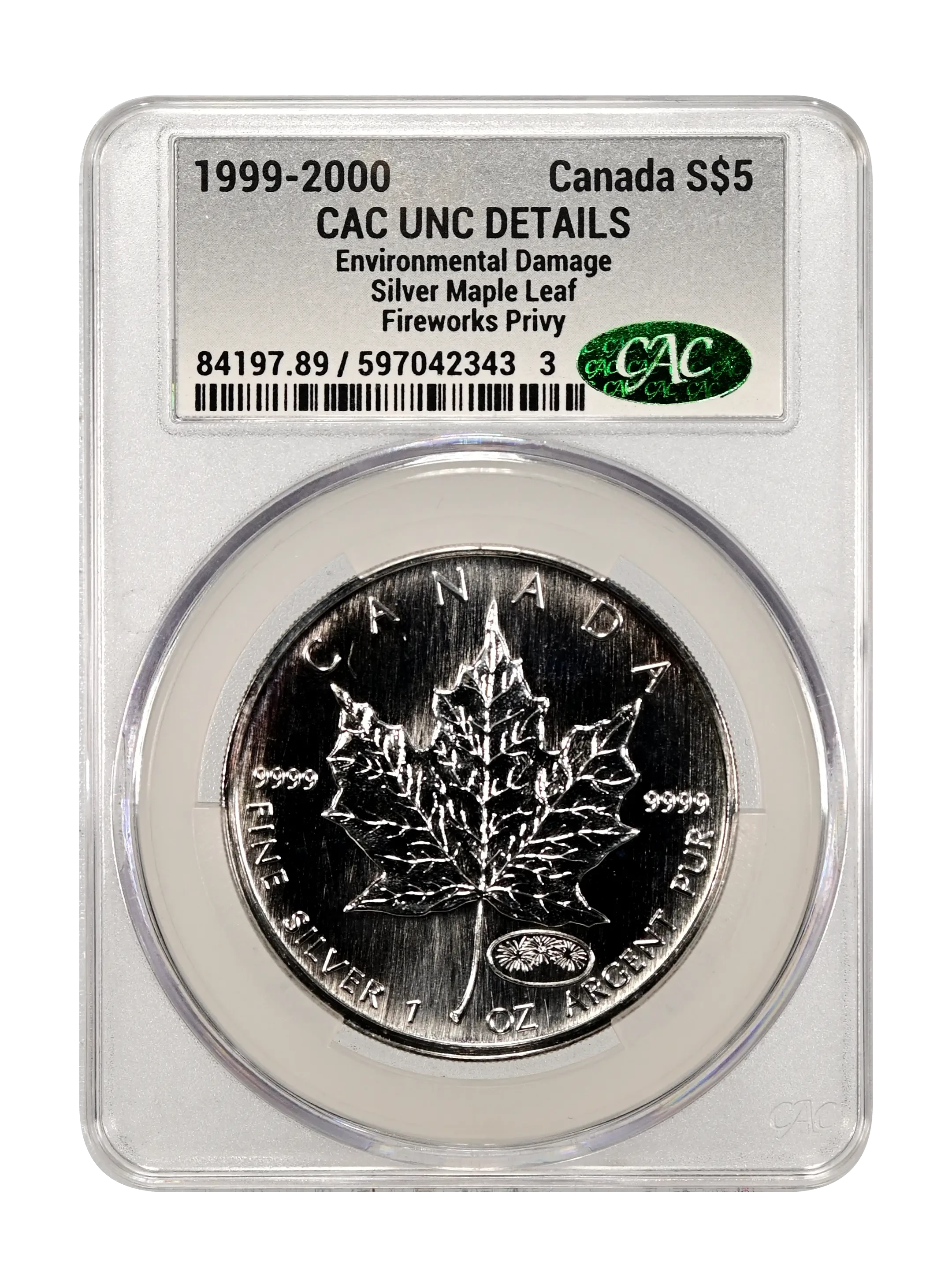 Canada 2006 Silver $5 Maple Leaf, One Ounce Coin Values & Prices