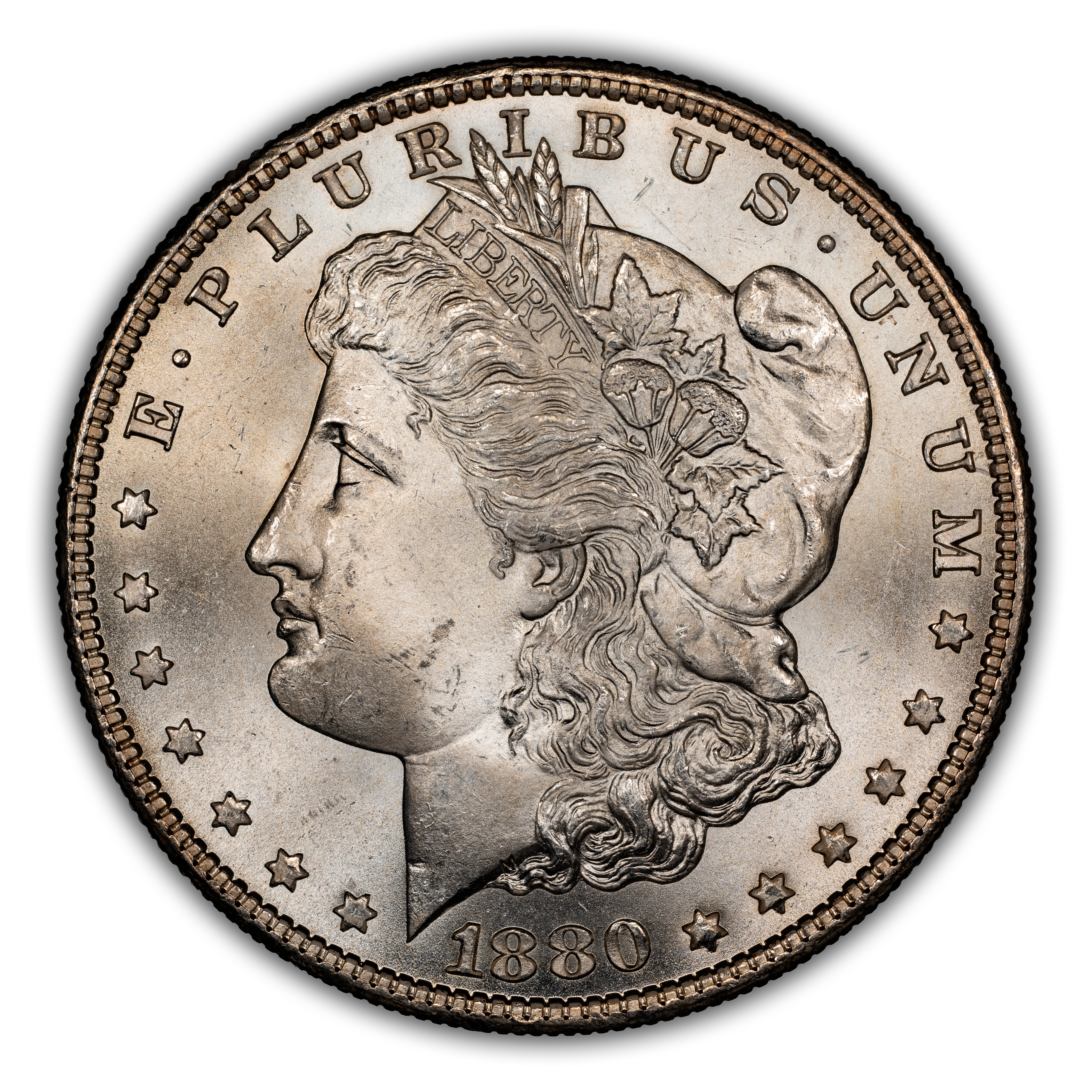 1880/9-S $1 Overdate MS