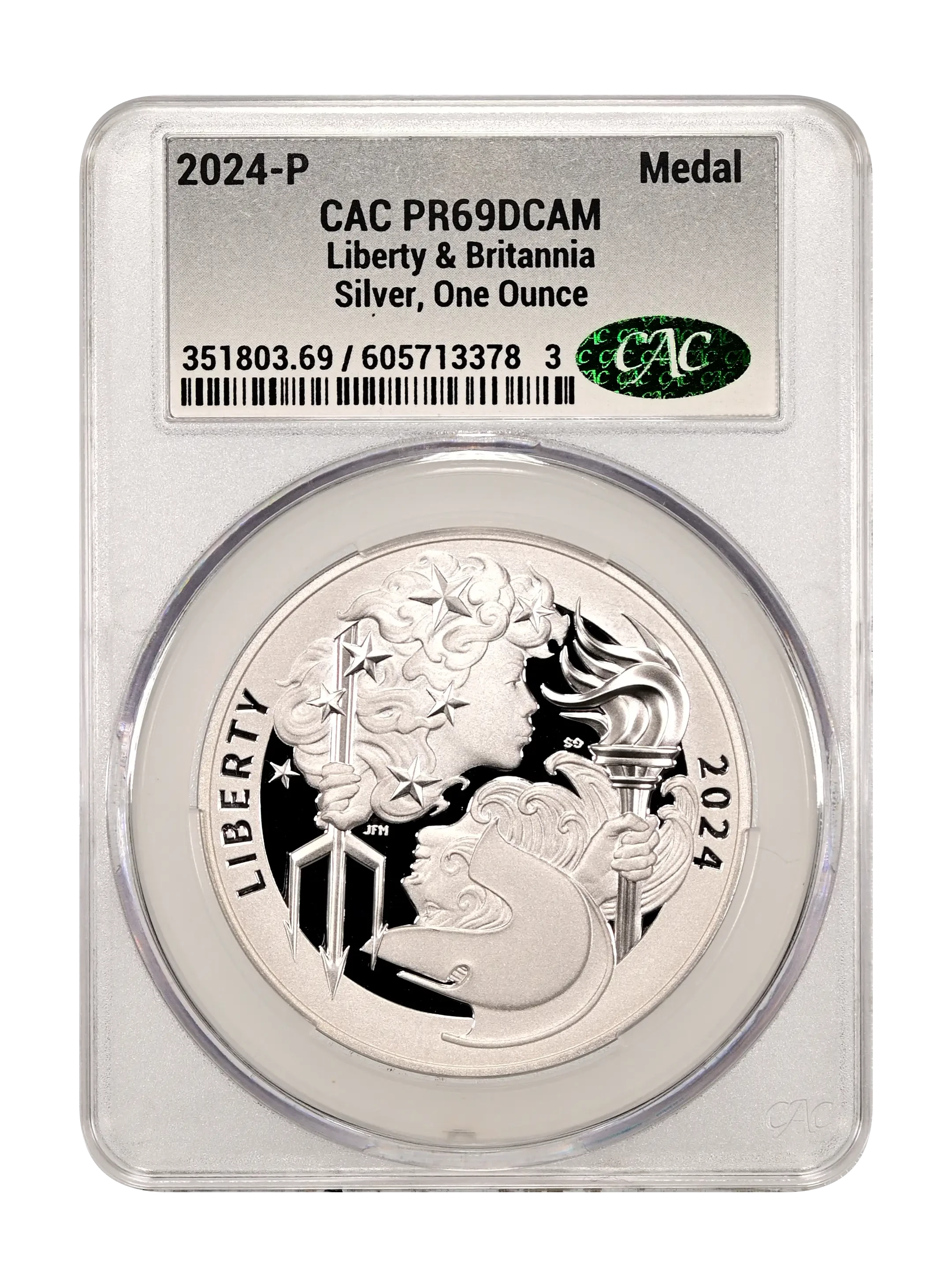 純銀　2024 アメリカ　リバティ 2024 American Liberty Medal Values & Prices | Greysheet