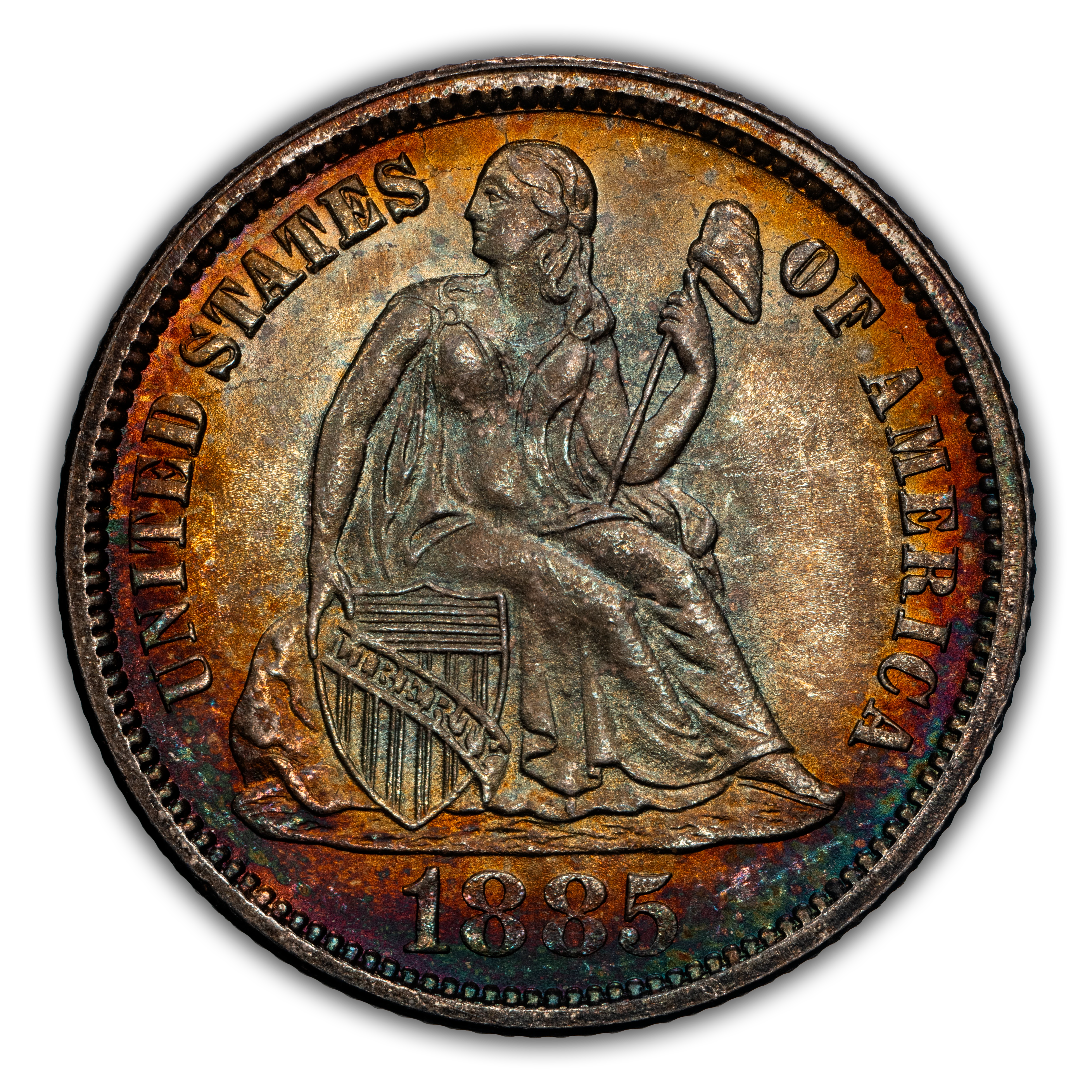 1885 10c MS