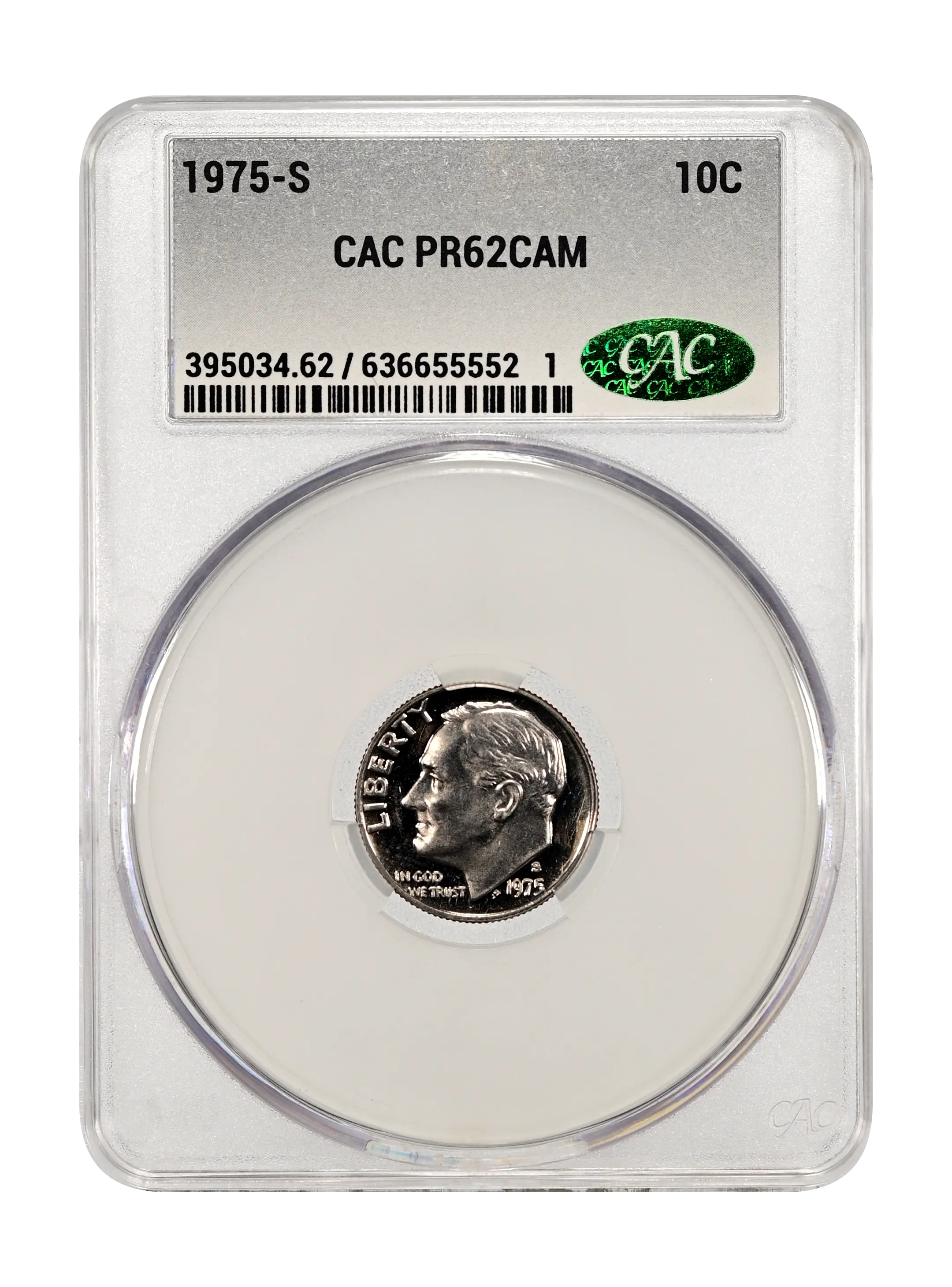 1975-S 10c PR CAM