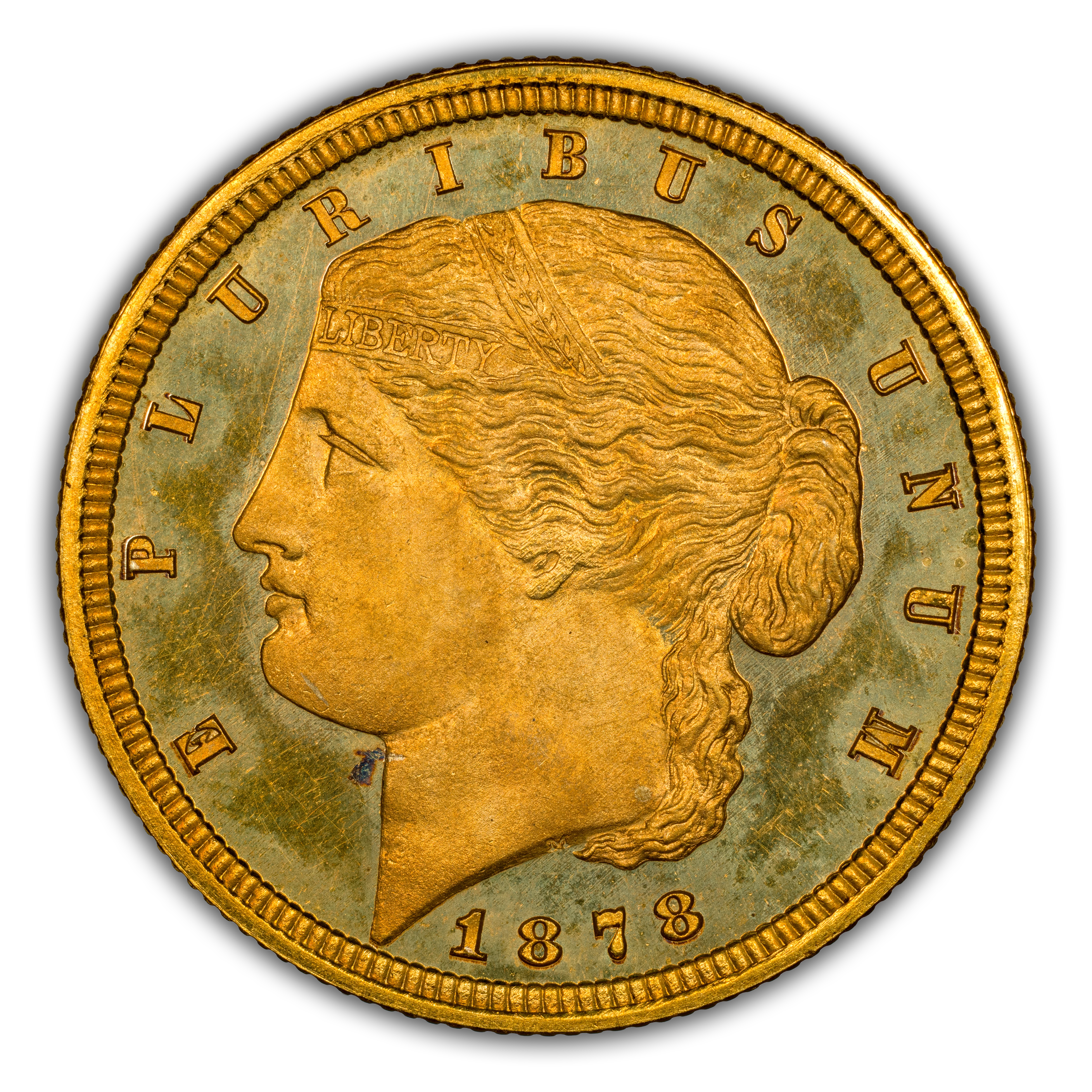 1878 P$2.50 Gold, J-1566 PR CAM