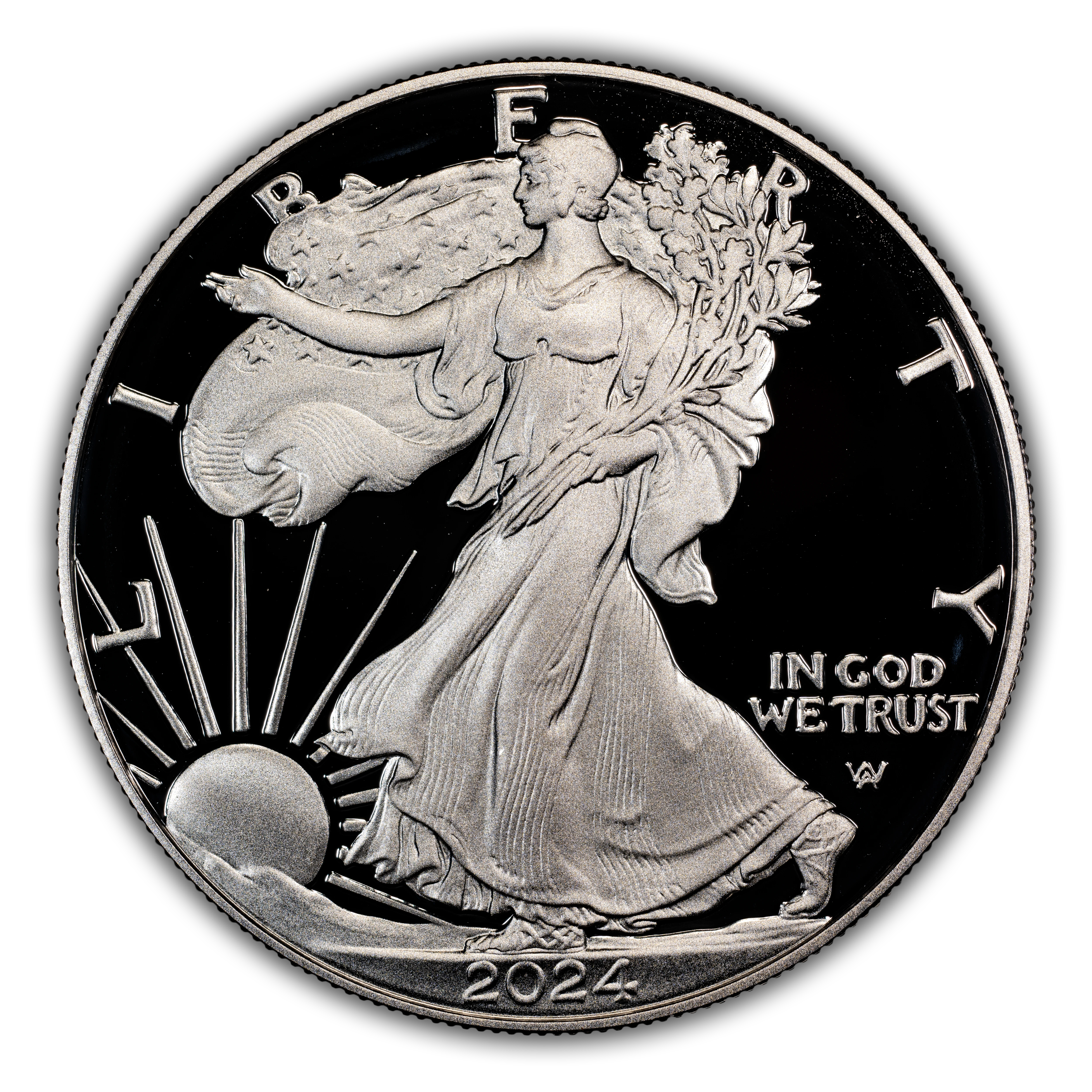 2024-W $1 Silver Eagle PR DCAM