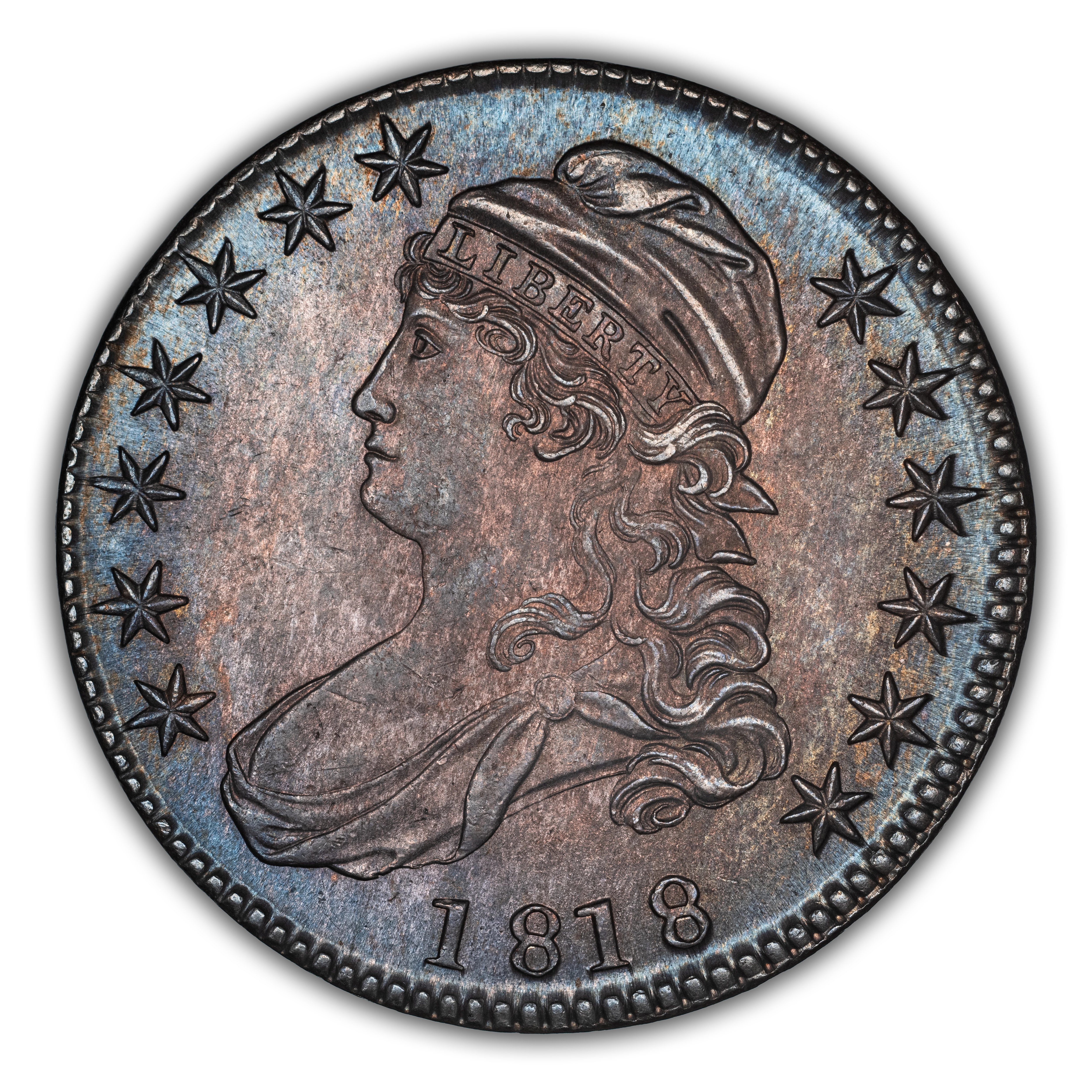1818 50c O-112 MS