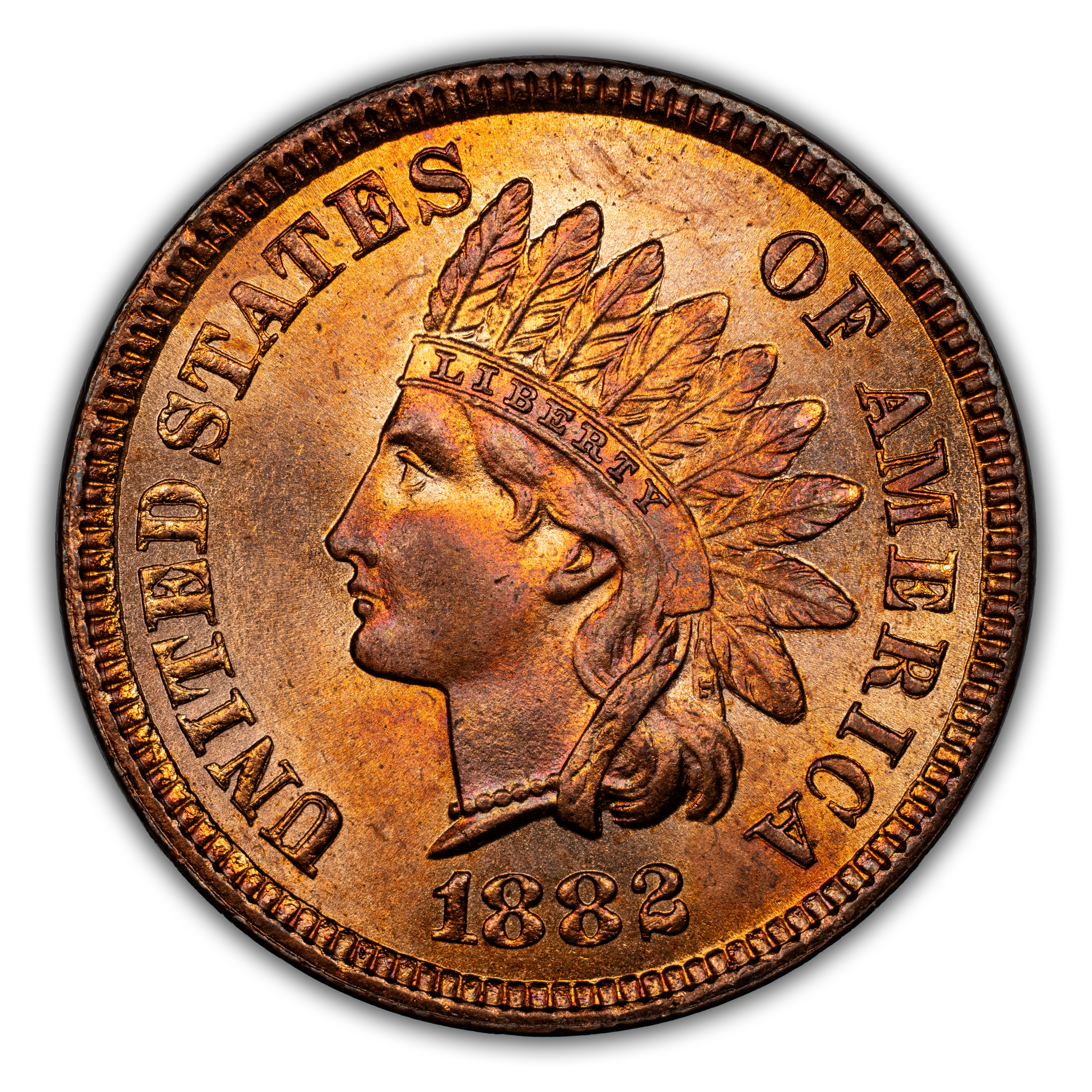 1882 1c MS RD