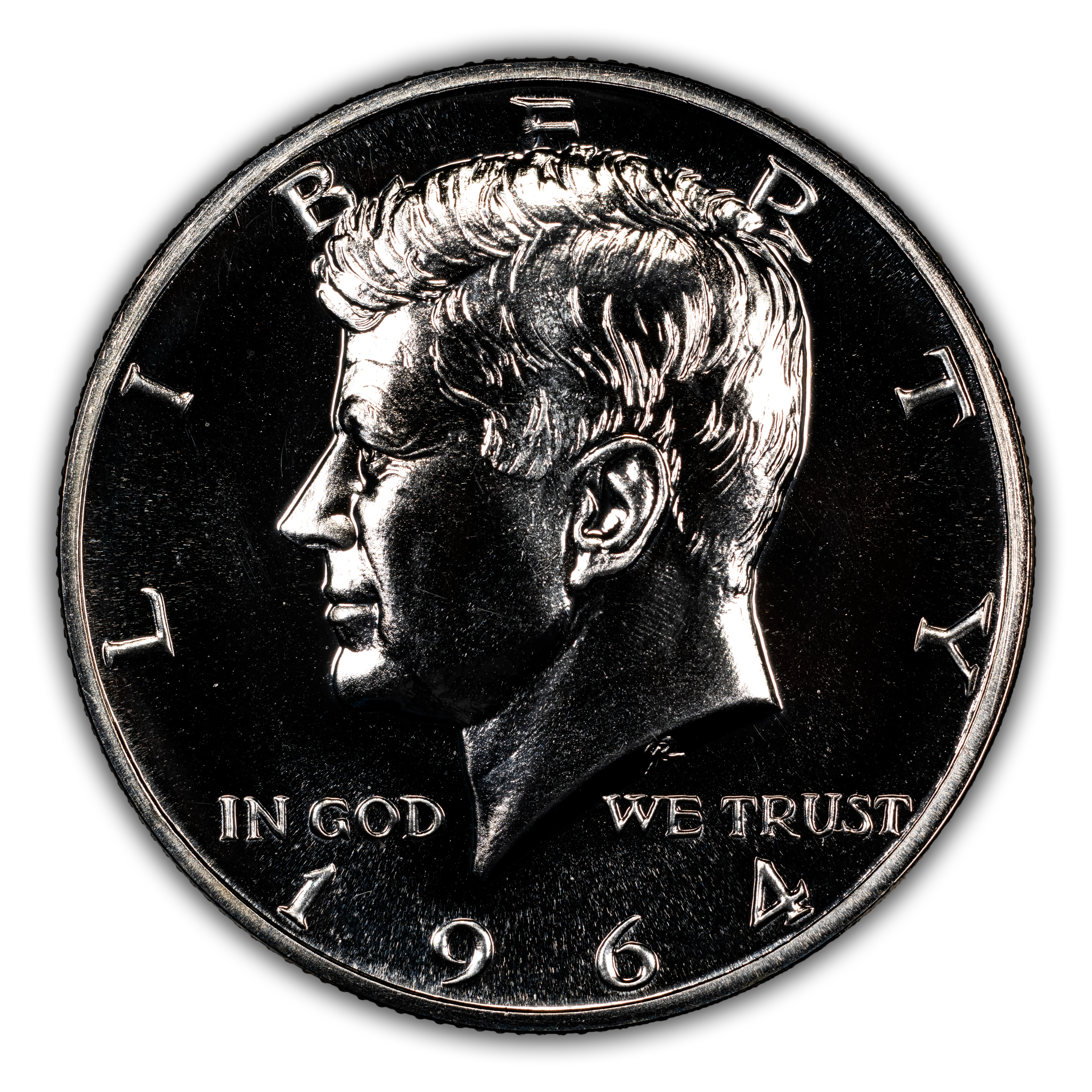 1964 50c Accented Hair, DDO, FS-103 PR