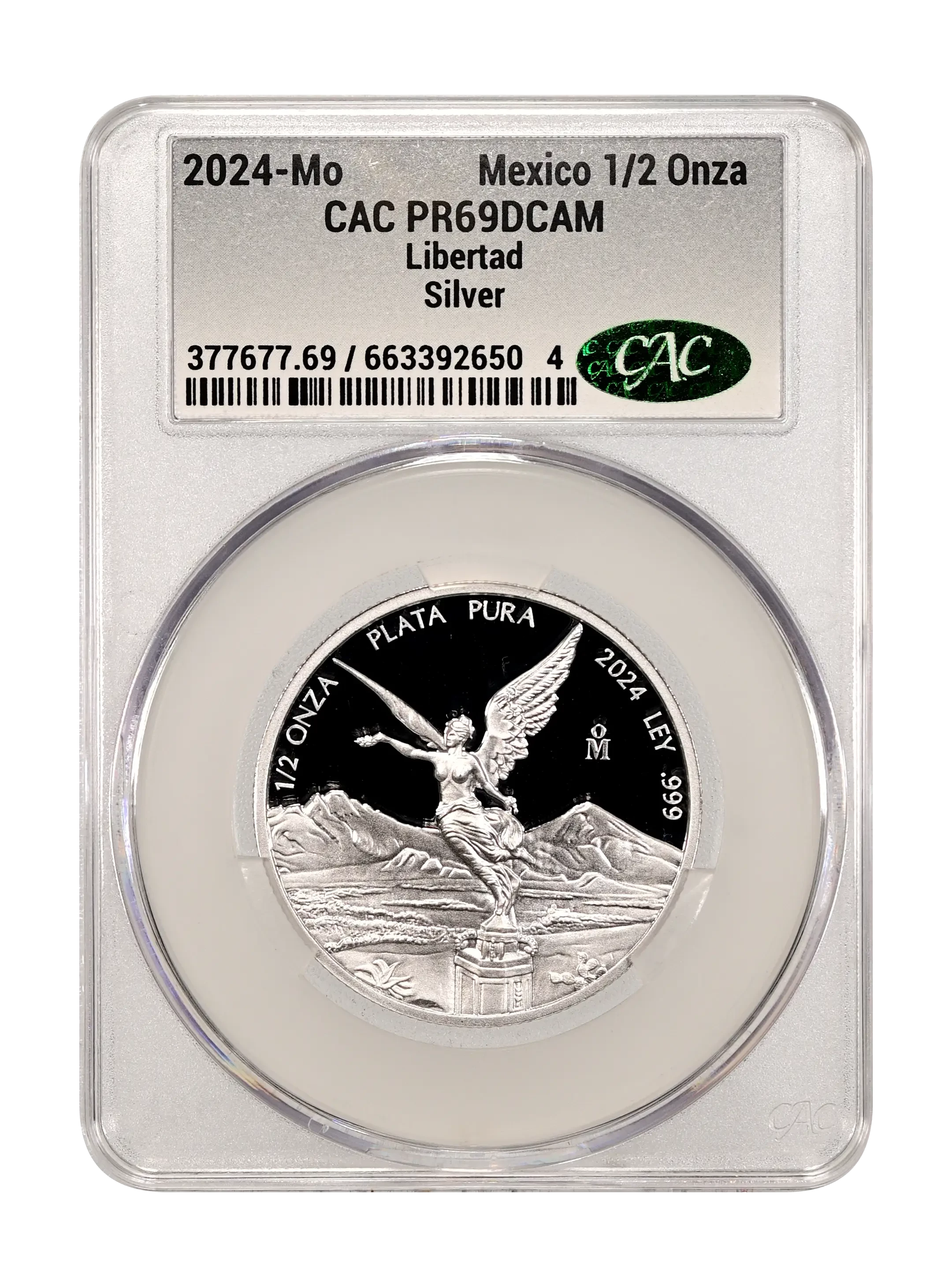 Mexico 1998 Silver 1/2 Onza Libertad, Proof Coin Values & Prices