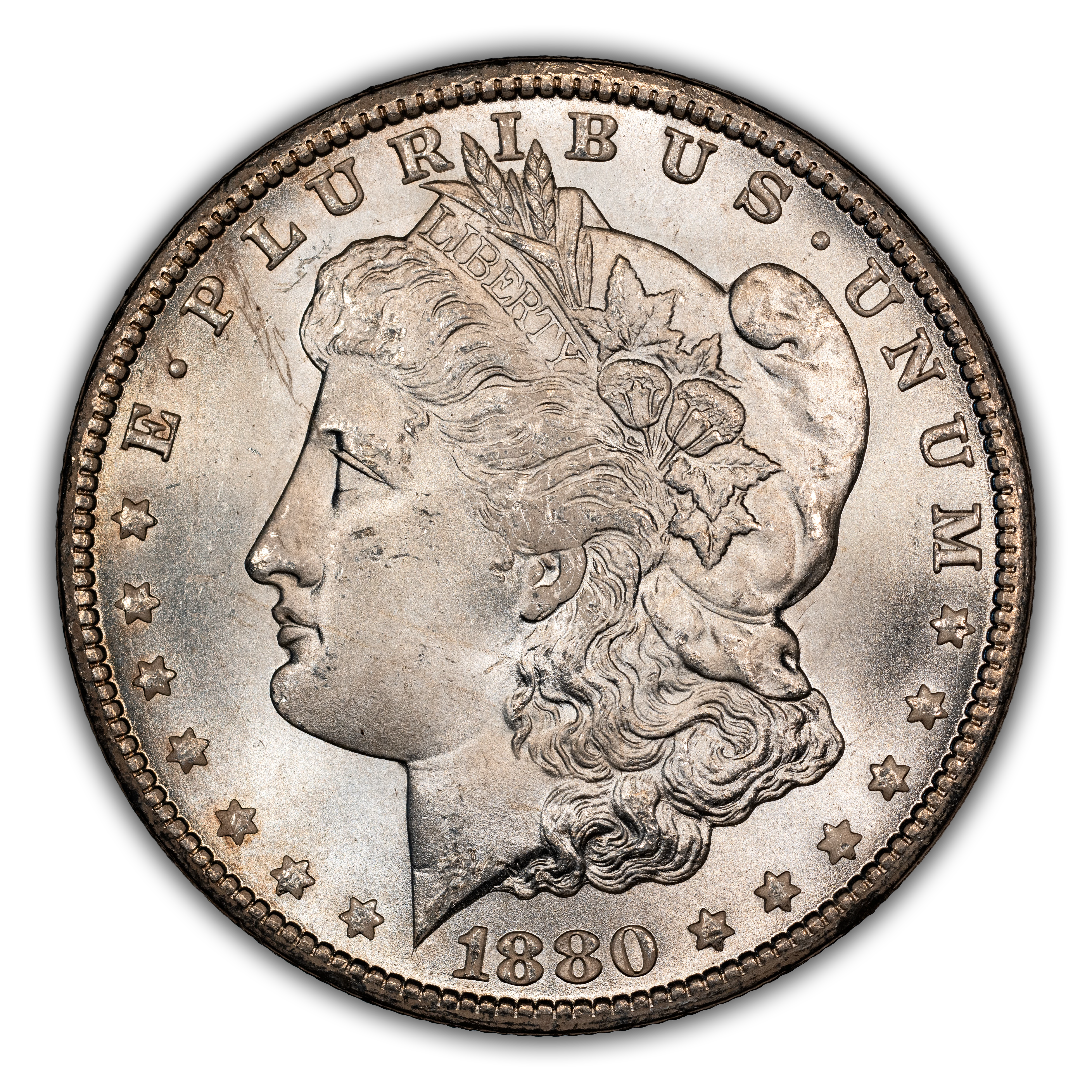 1880-CC $1 8/7, VAM-8 MS