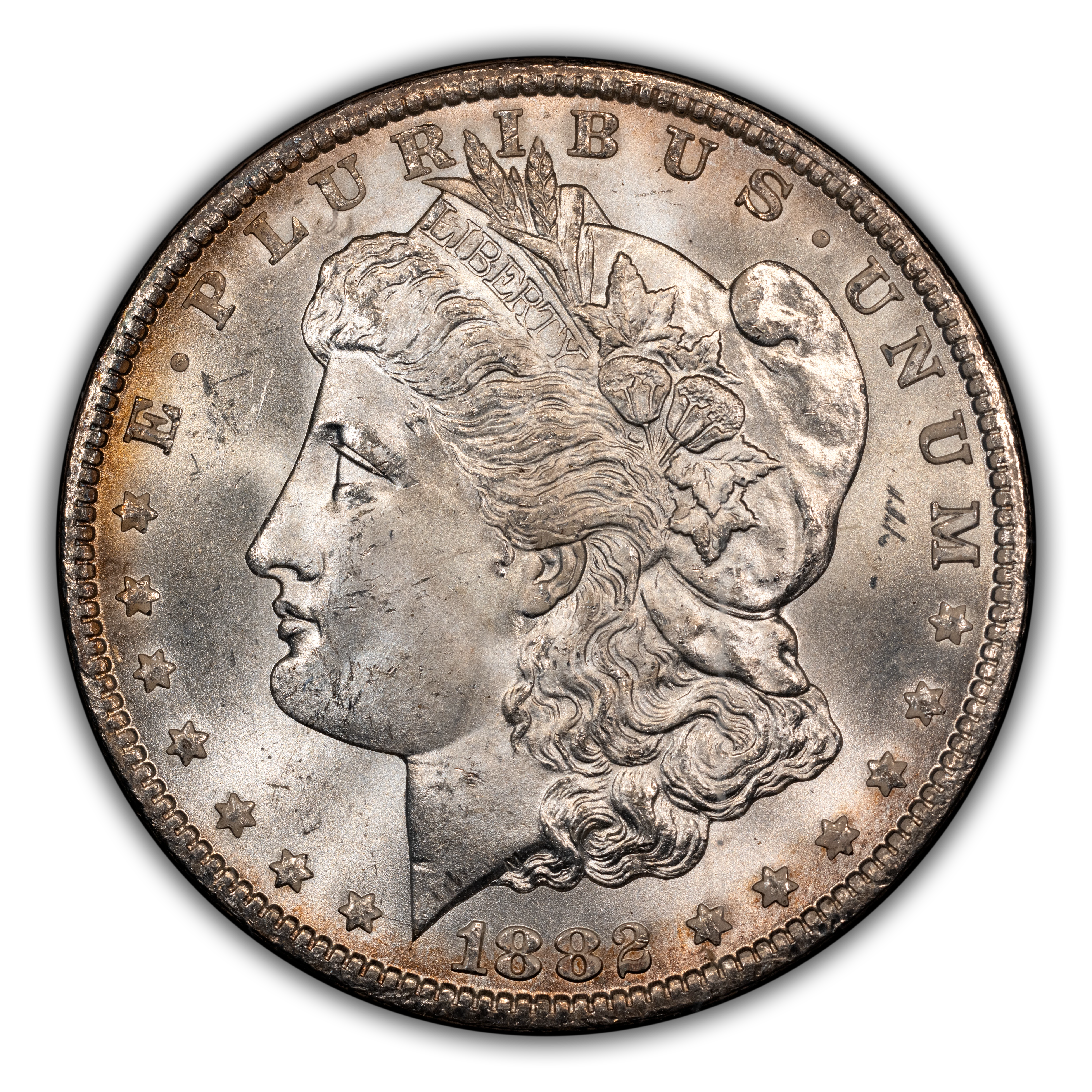 1882-CC $1 GSA Hoard, Hard package MS