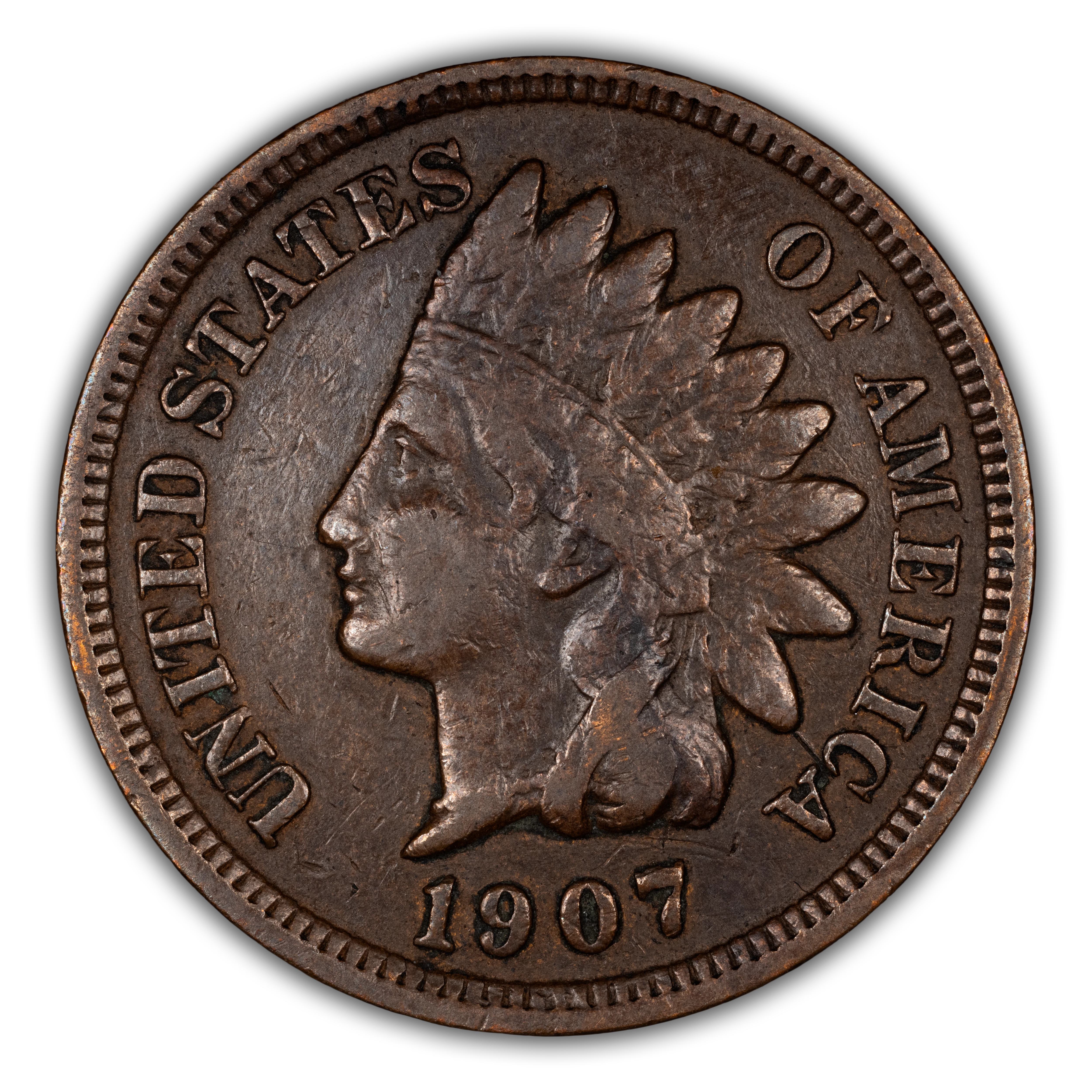 1907 1c 9/9, S-14 MS BN