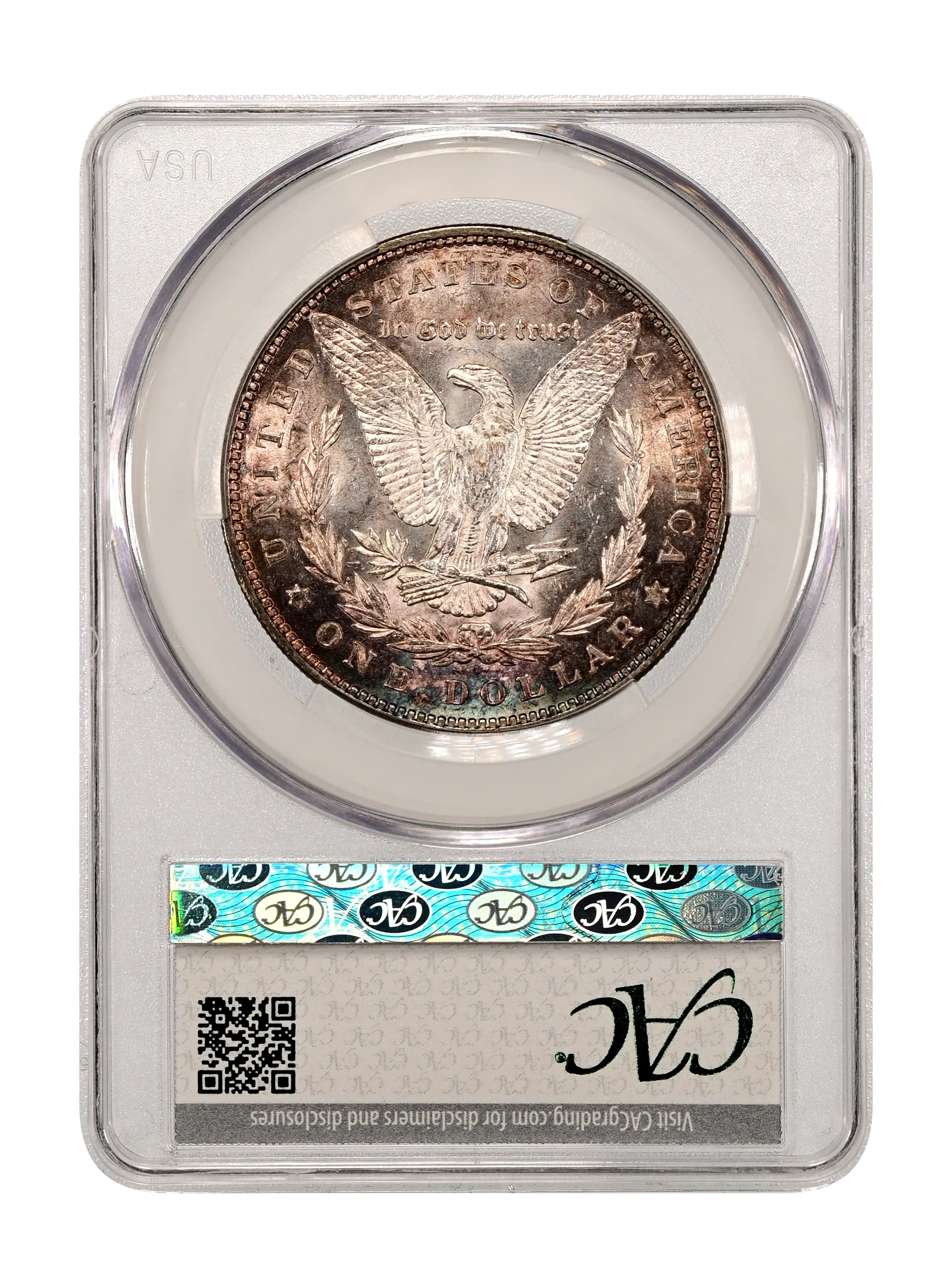 1878 7TF $1  Reverse of 1879, Dot on Cheek, VAM-232 MS thumbnail 5