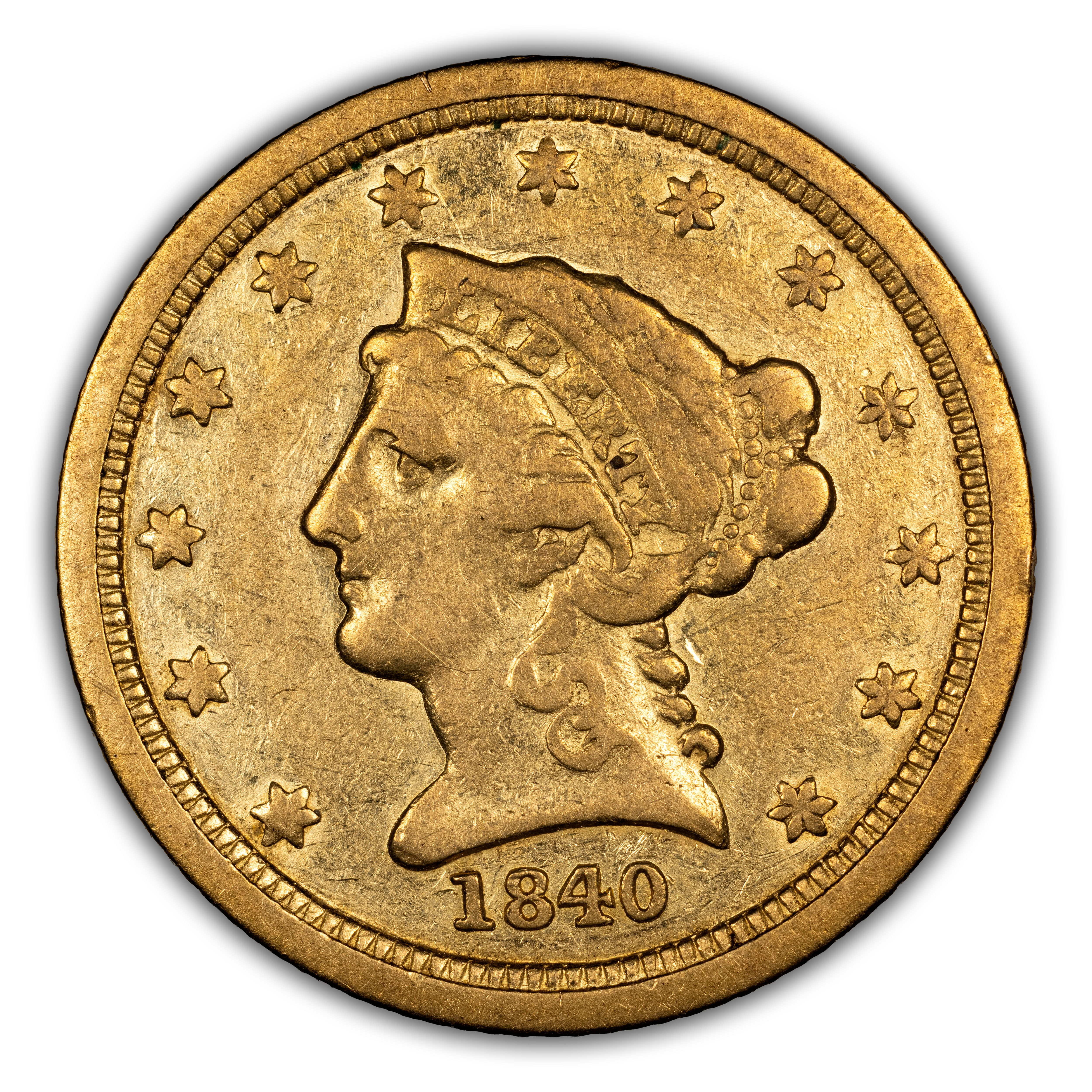 1840-O $2 1/2 MS