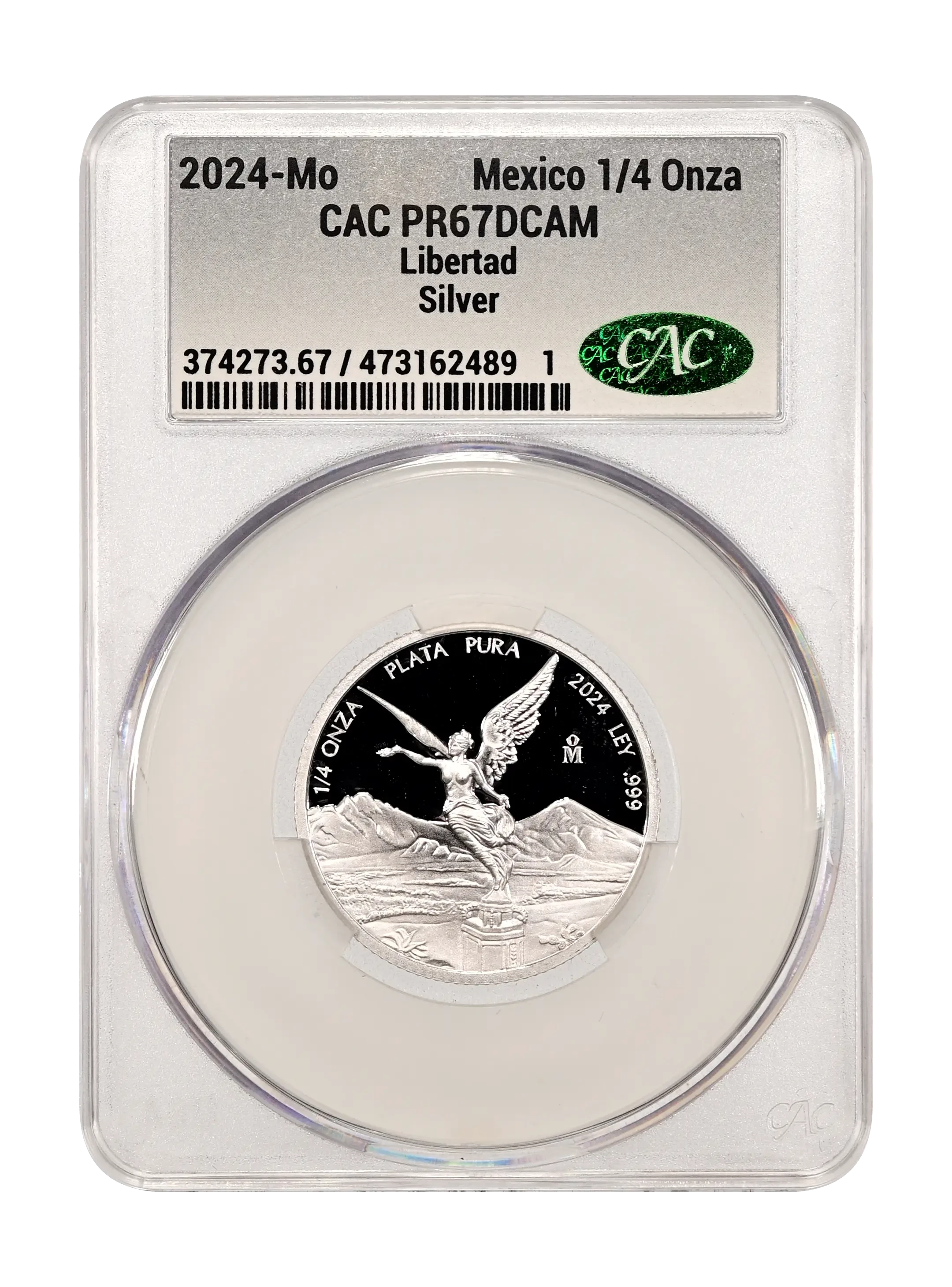 Mexico 1993 Silver 1/4 Onza Libertad, Proof Coin Values & Prices