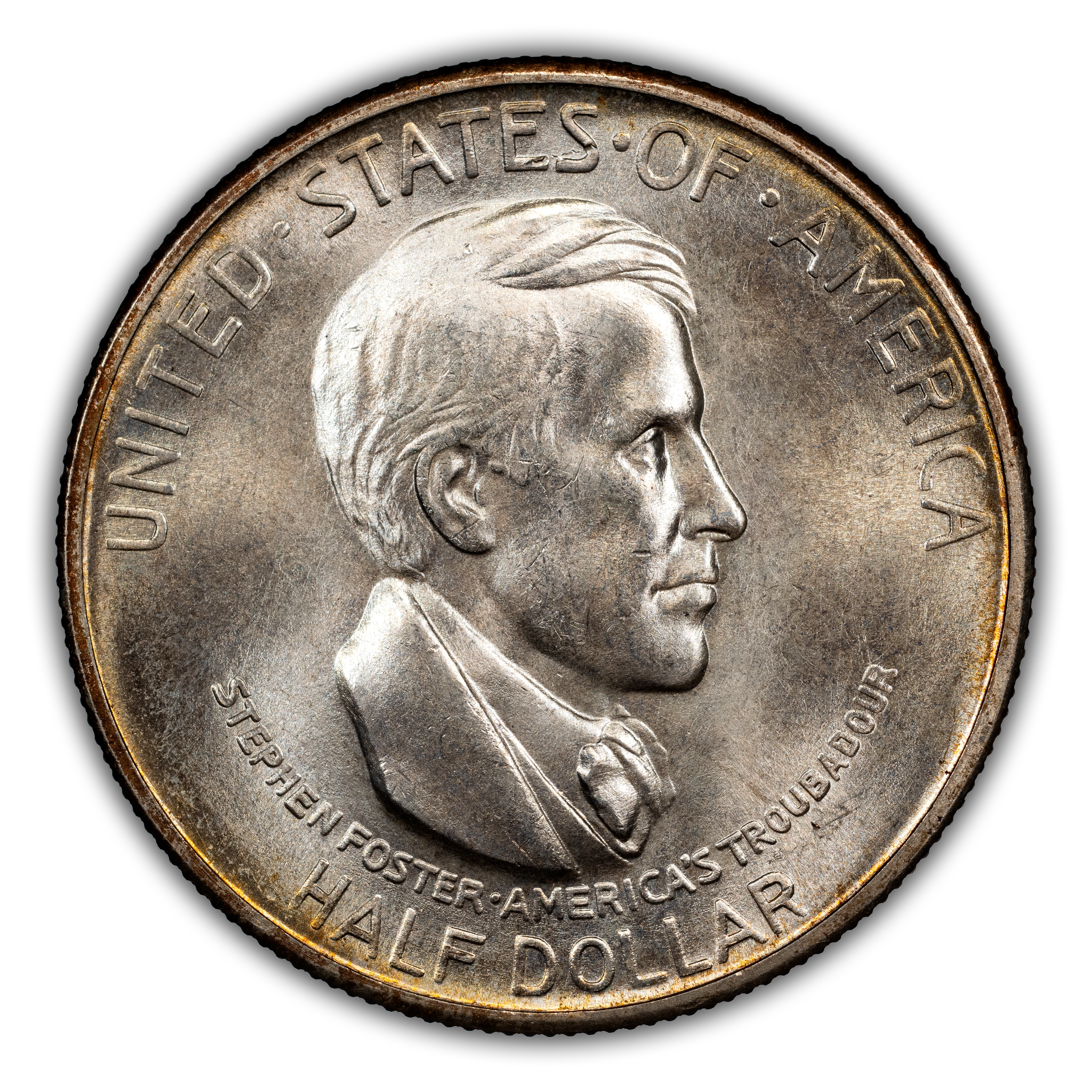 1936-S 50c Cincinnati Music Center MS