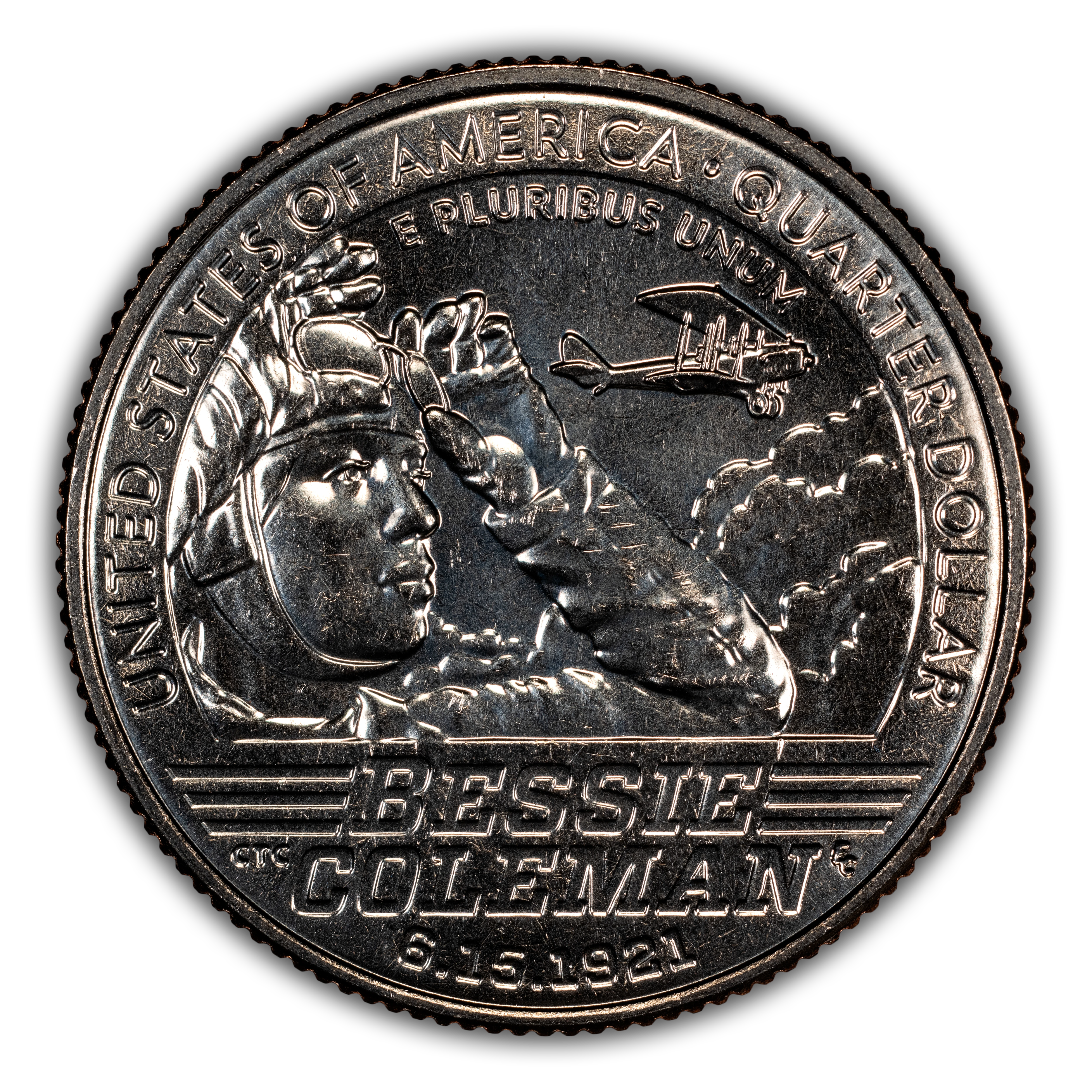 2023-D 25c Bessie Coleman MS