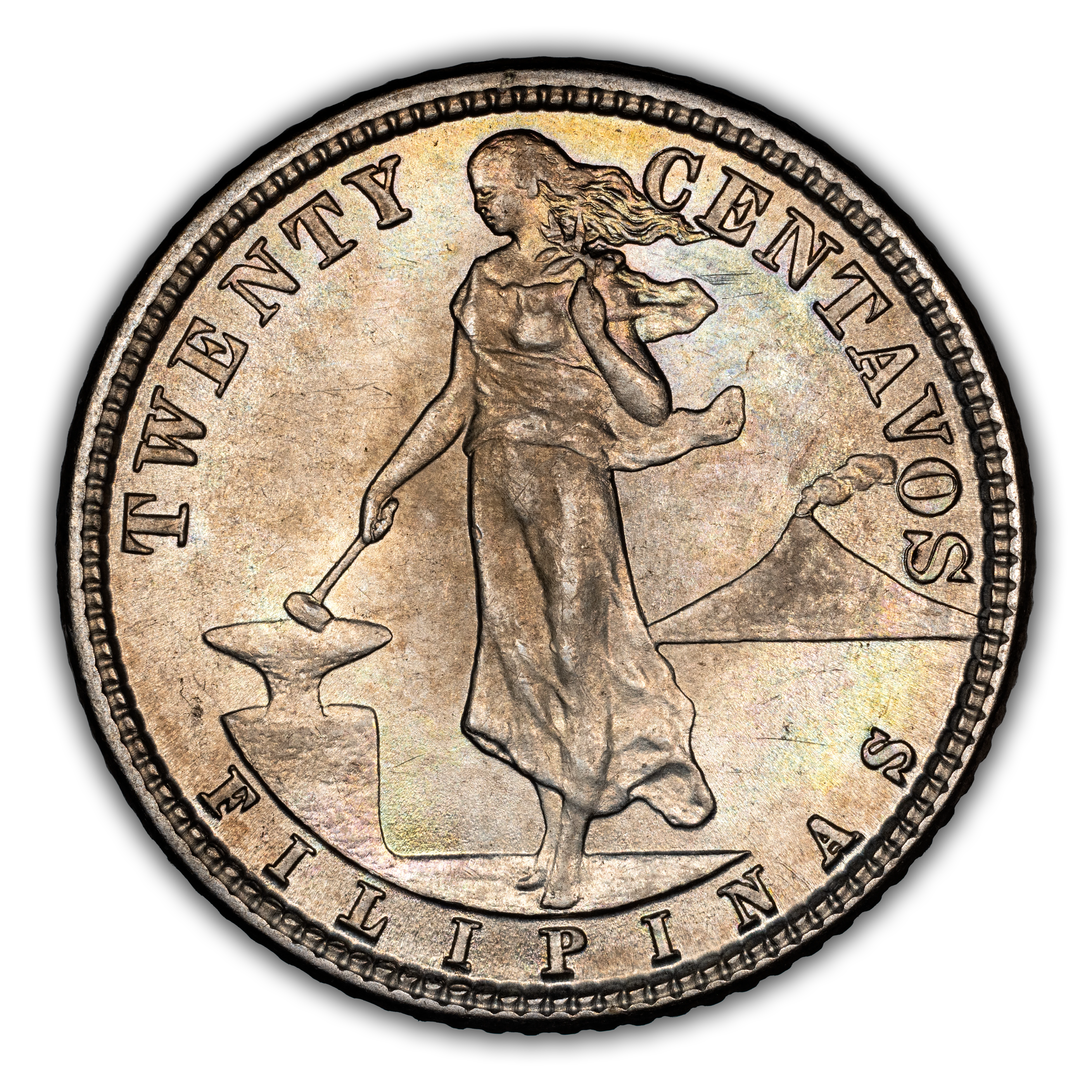 1917-S 20c U.S. Philippines MS