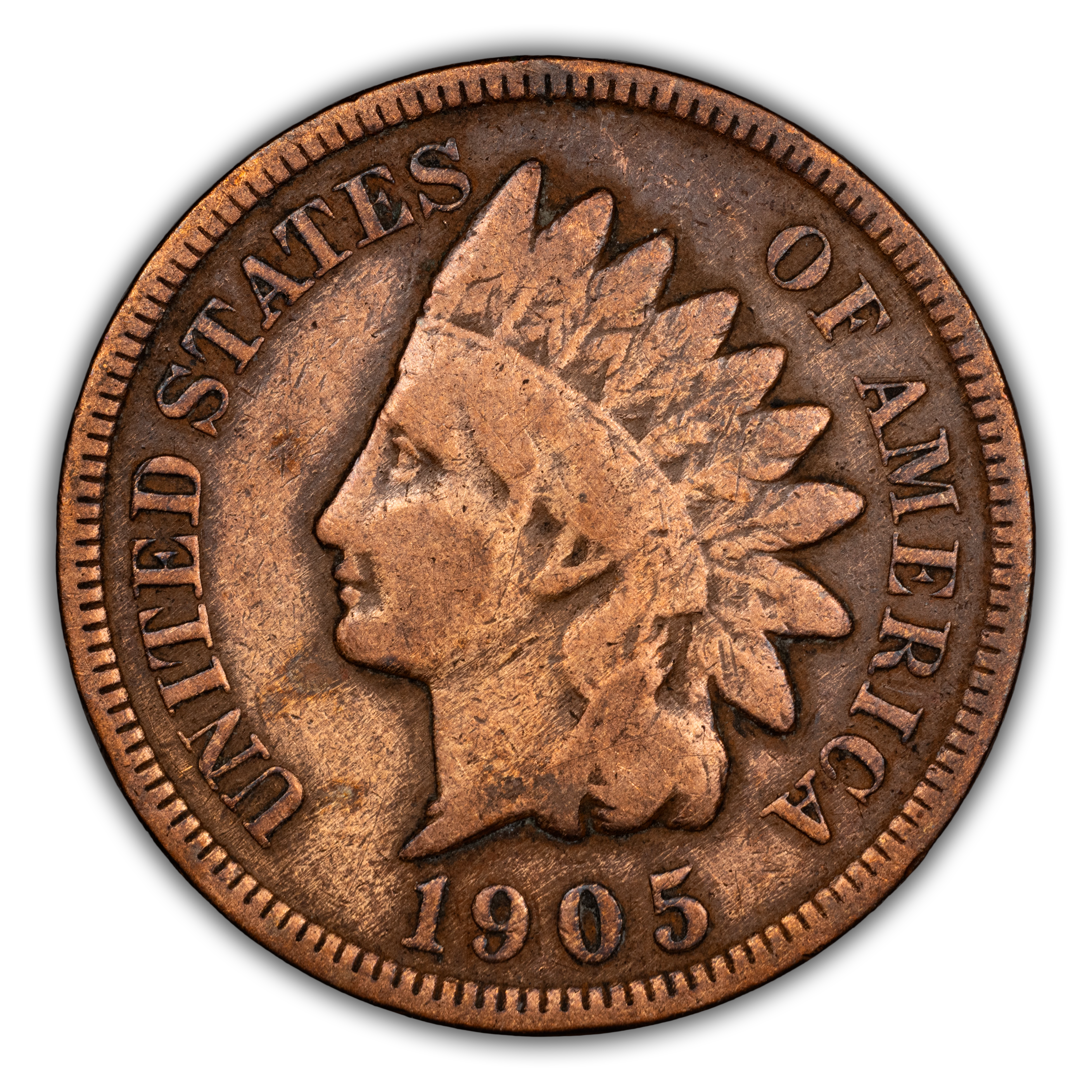 1905 1c 5/5, S-22 MS BN