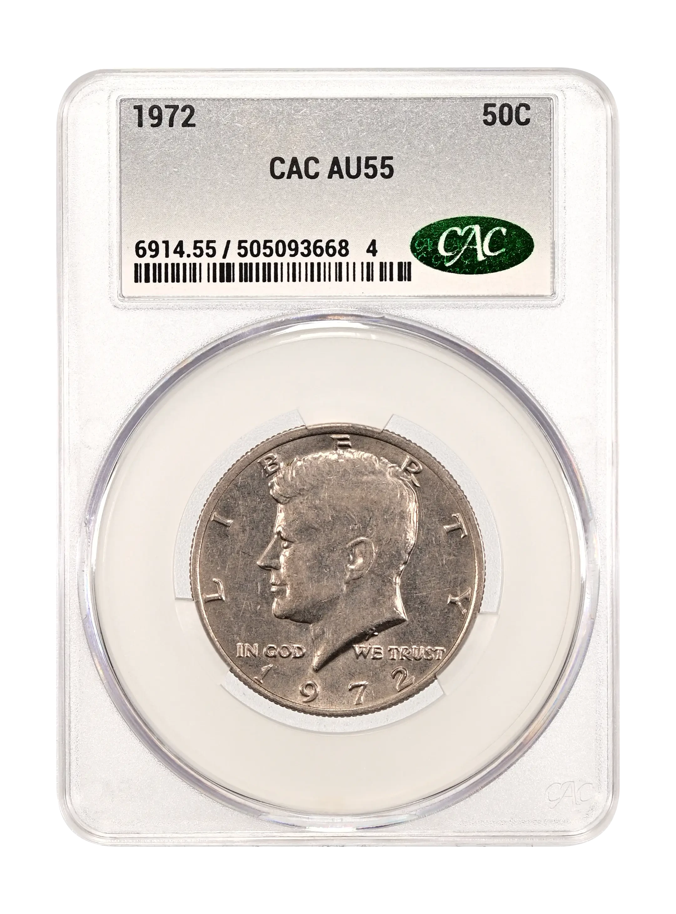 ケネディ　1972年 1972 Kennedy Half Values & Prices | Greysheet