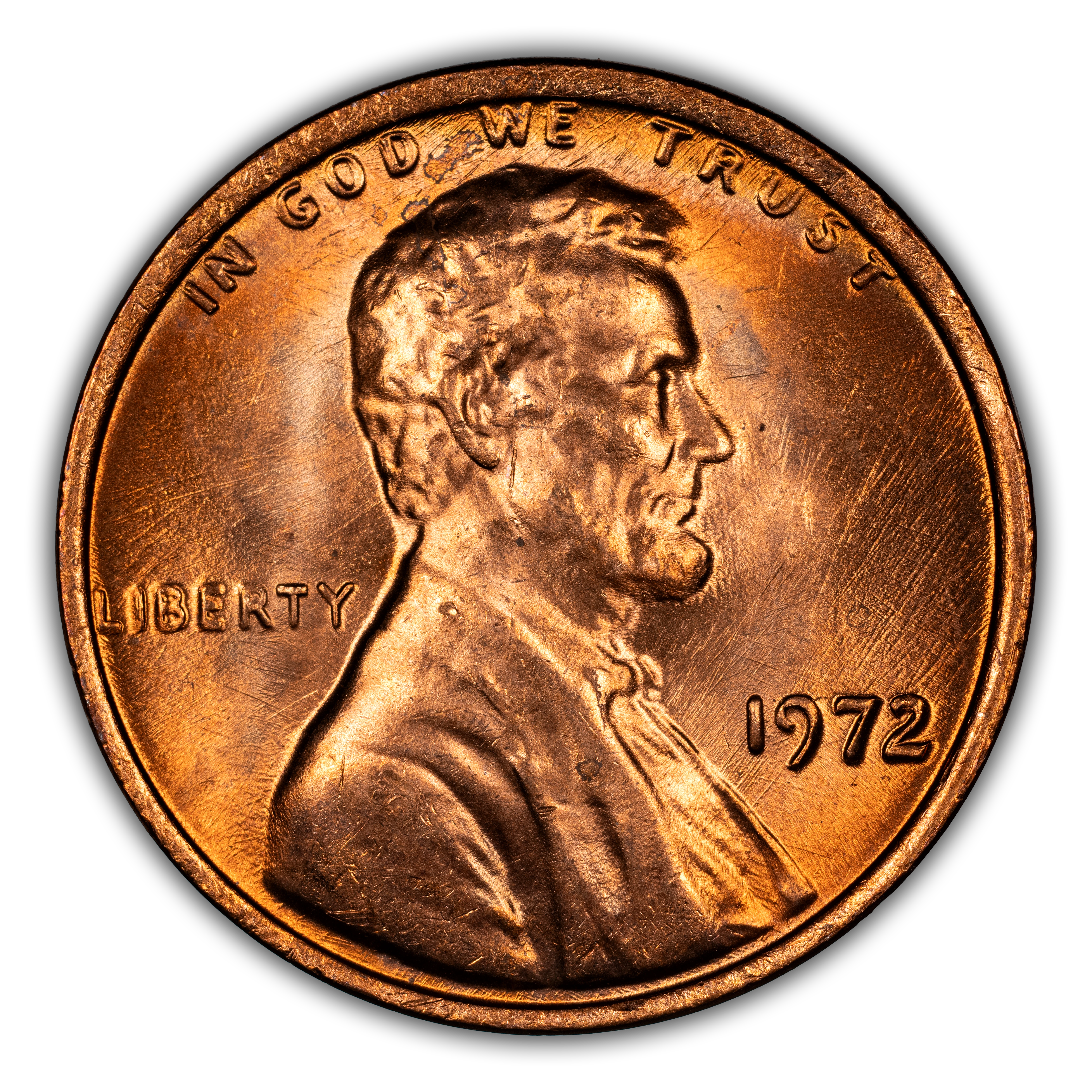 1972 1c Doubled Die Obverse, FS-103 MS RD