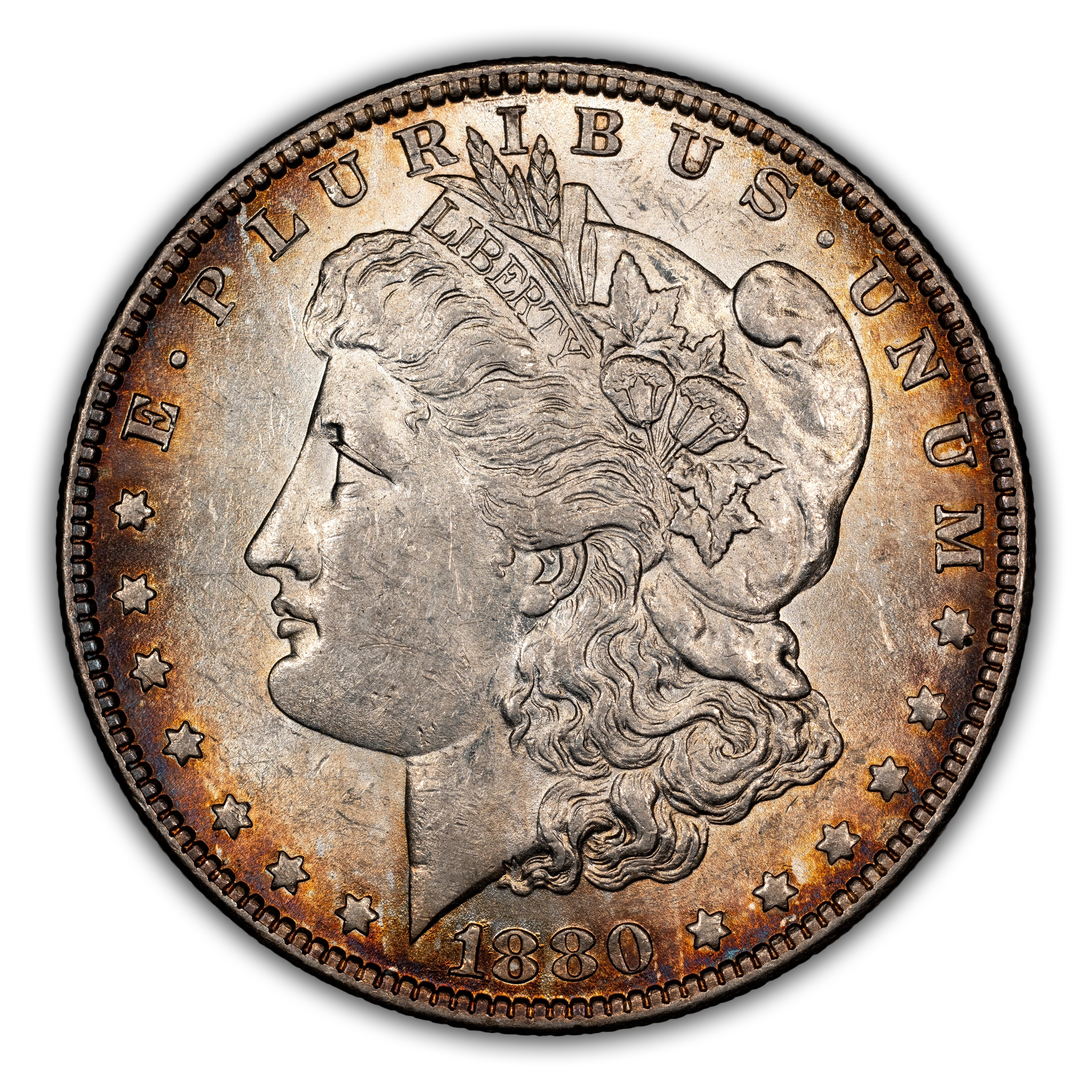 1880-O $1  Pitted Date, VAM-7  MS thumbnail 5
