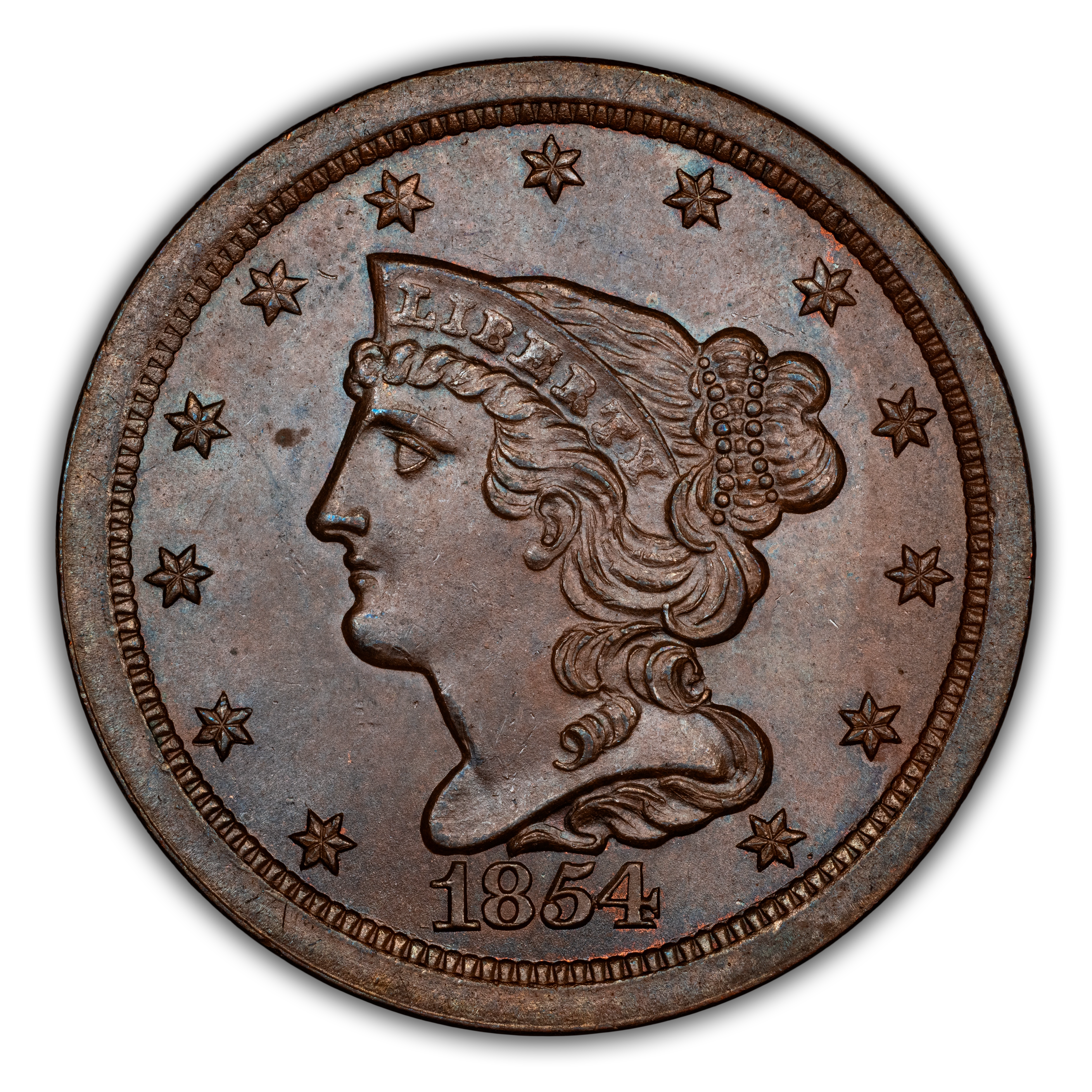 1854 1/2c C-1 MS BN