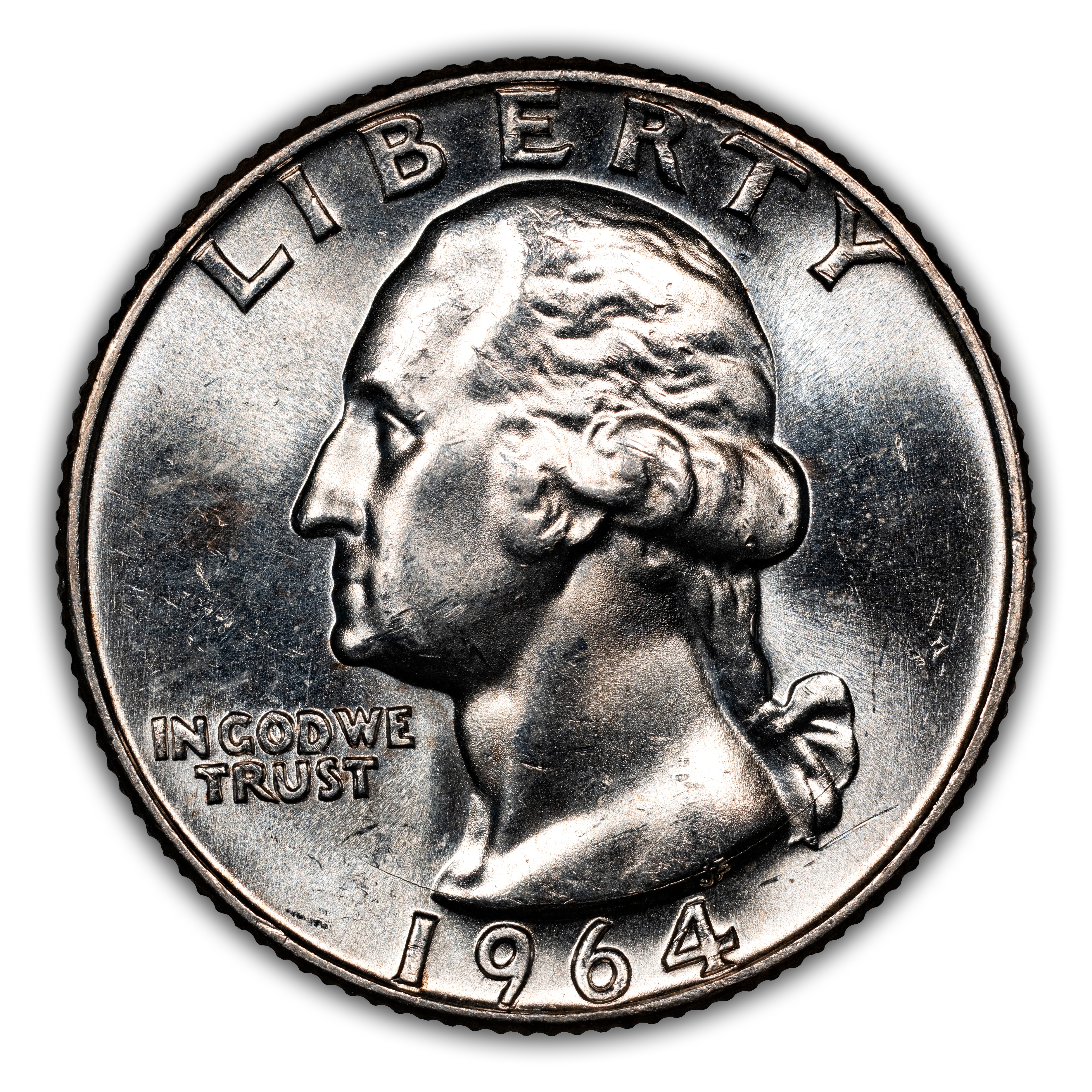 1964 25c Doubled Die Reverse, FS-803 MS