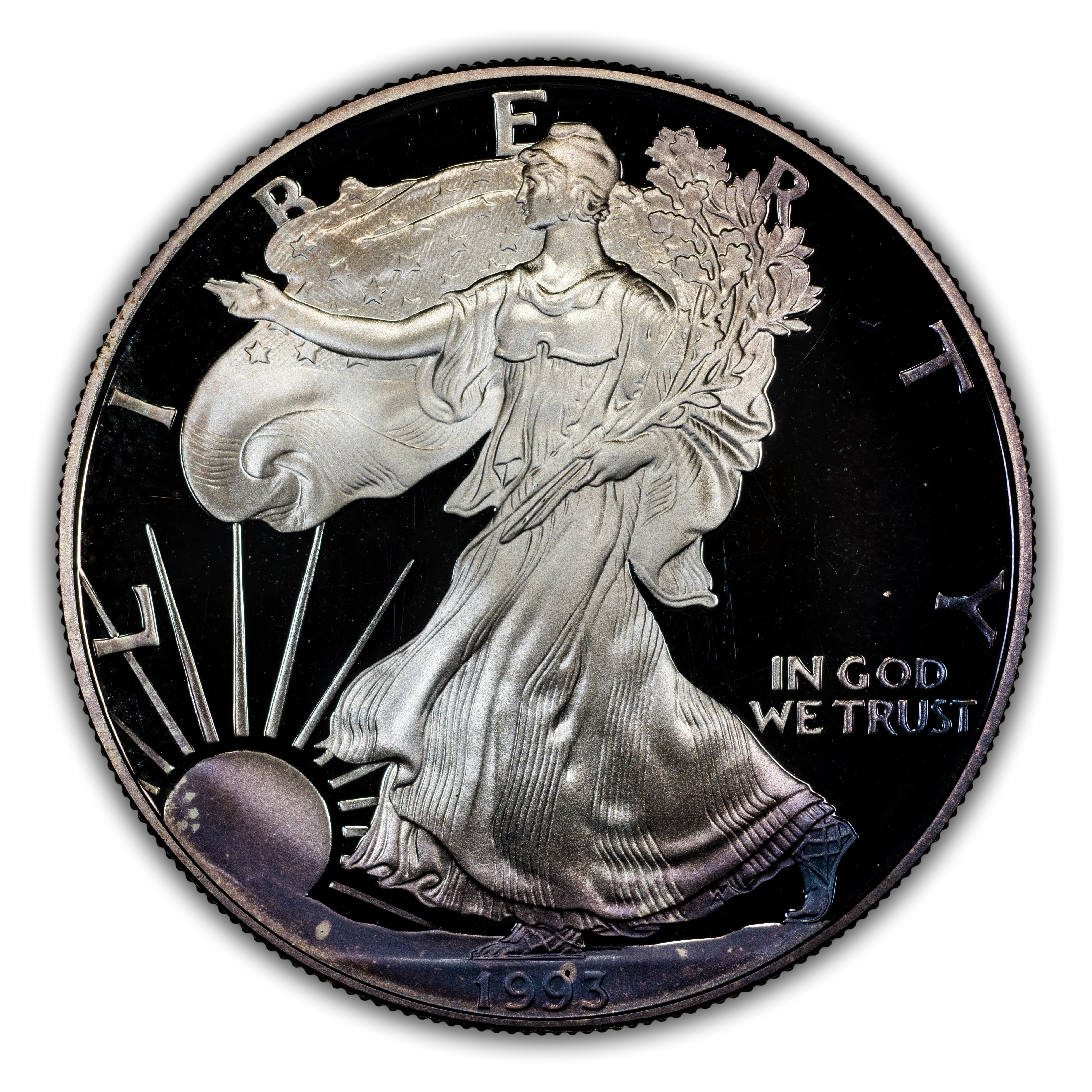 1993 $1 Silver Eagles, Proof Values & Prices | Greysheet