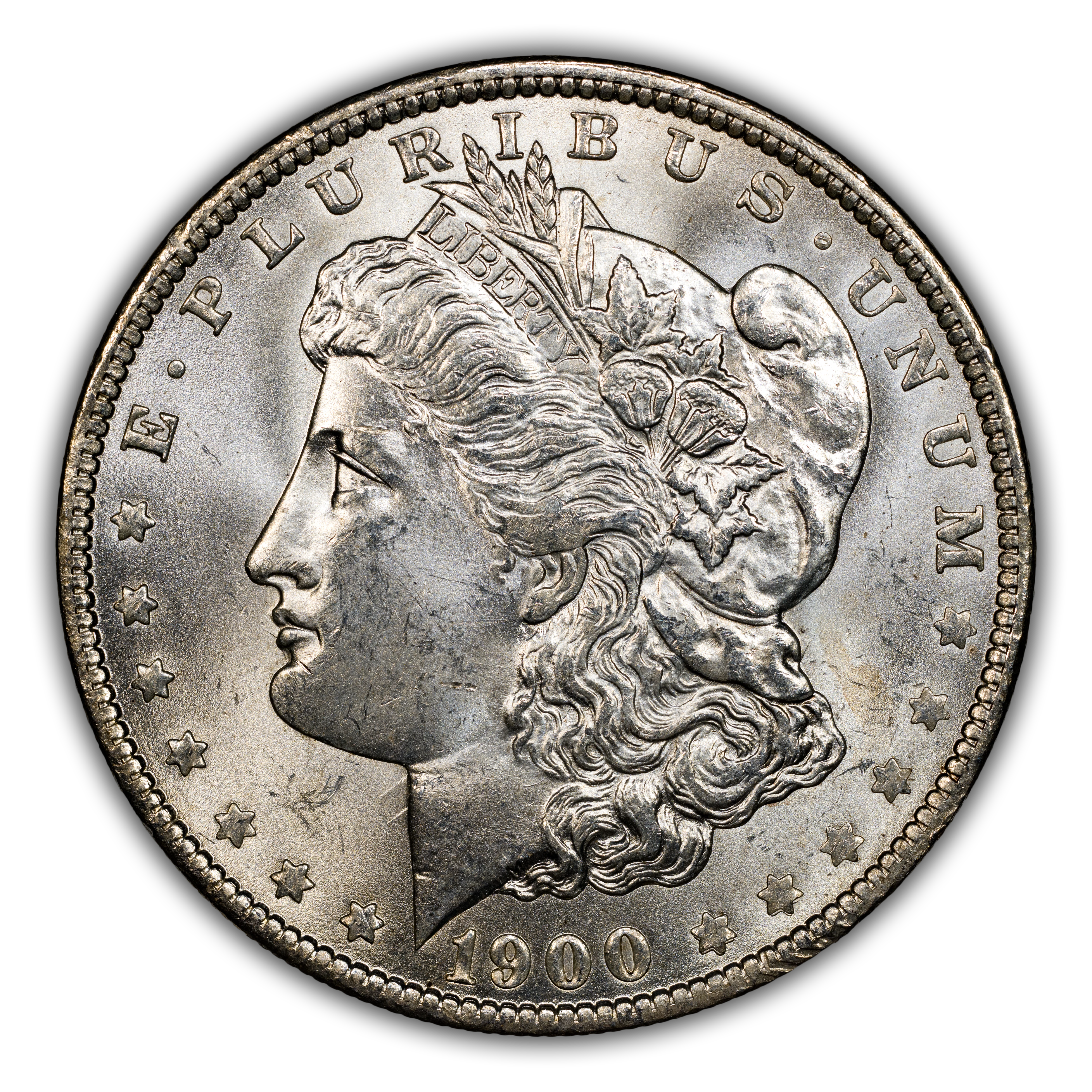 1900-O $1 Doubled Stars, VAM-15A MS