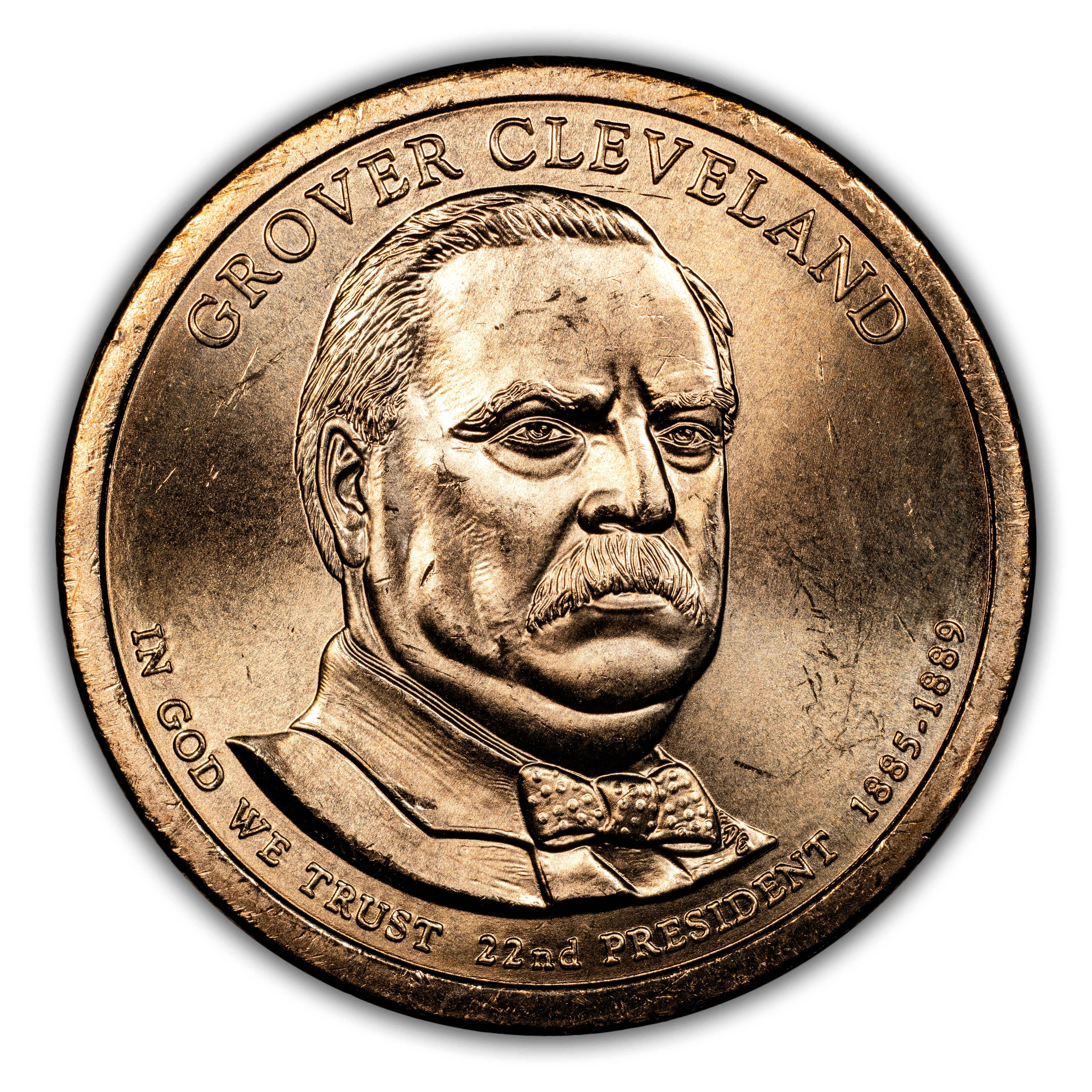 2012-P $1 Grover Cleveland 1st Term, Position A MS